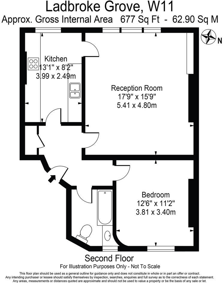 Ladbroke Grove Notting Hill London, Royal Borough of Kensington and Chelsea floorplan
