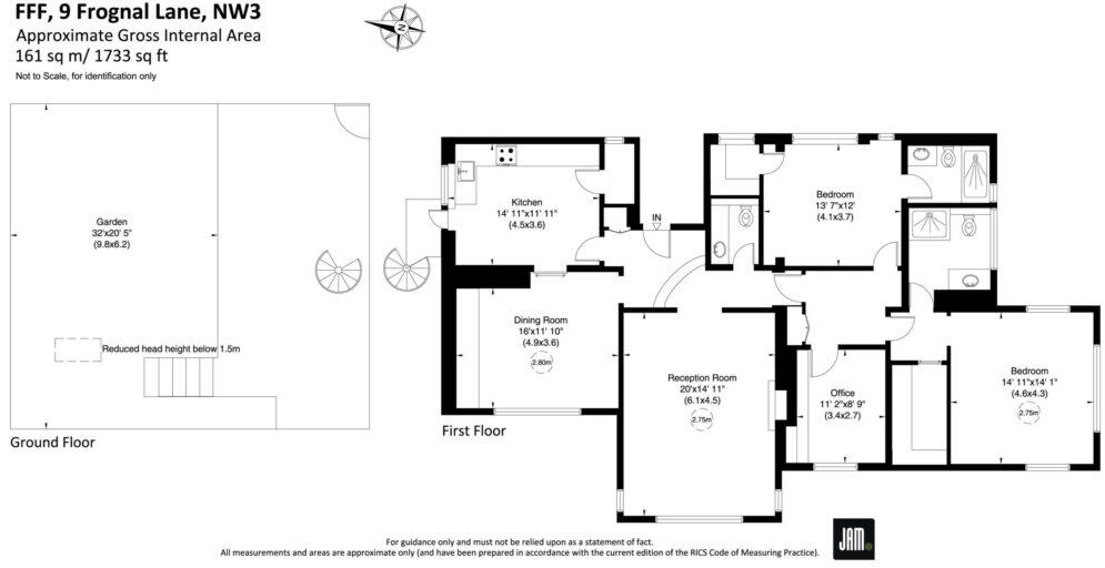 Frognal Lane, Hampstead, London, NW3 floorplan
