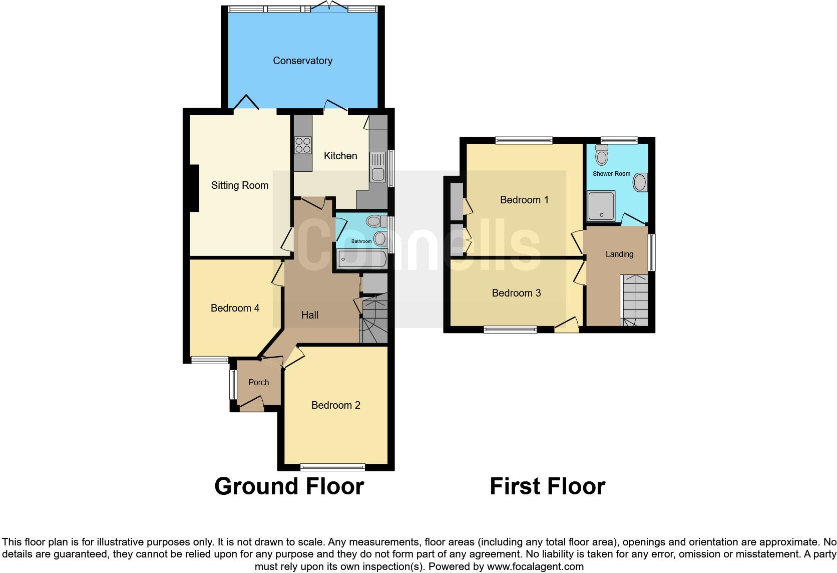 Abbey Road, Billericay floorplan