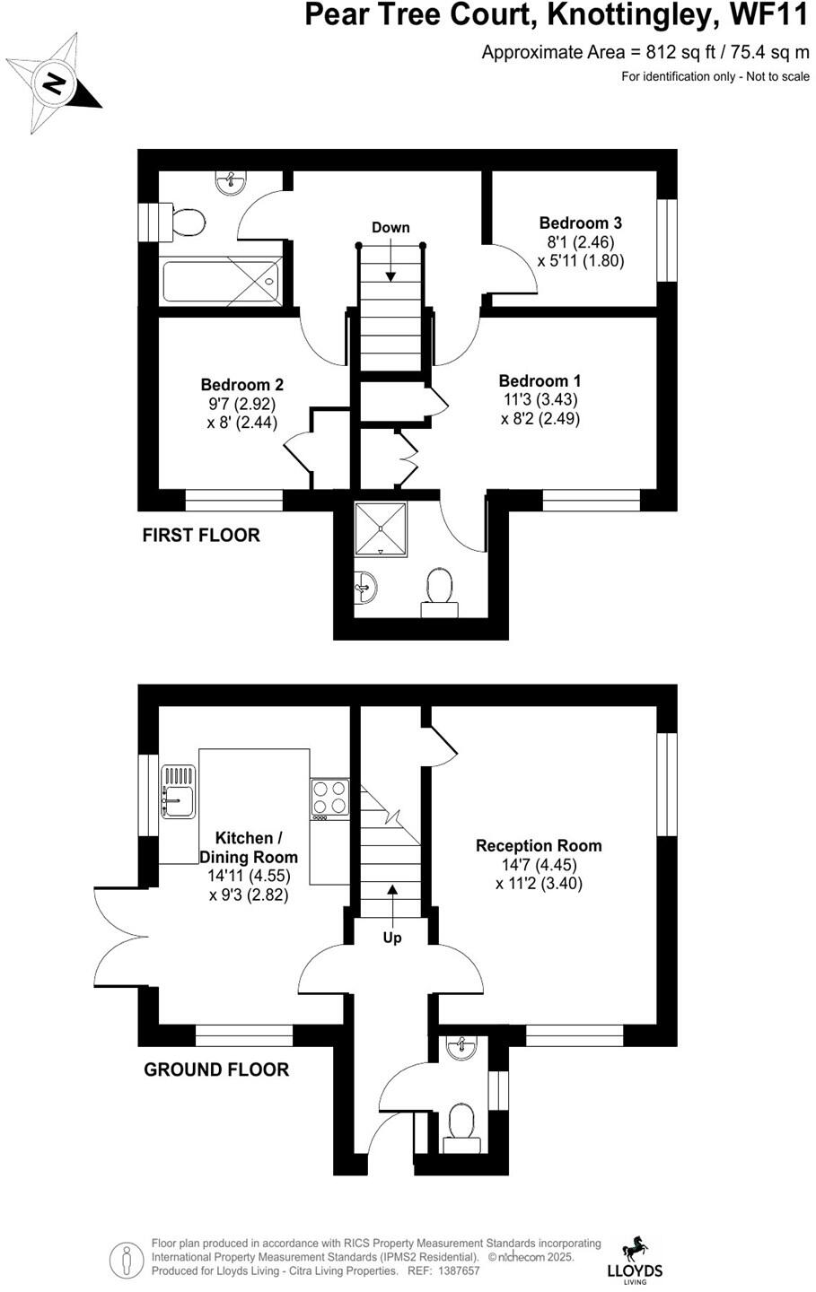 Sycamore Avenue, WF11 floorplan