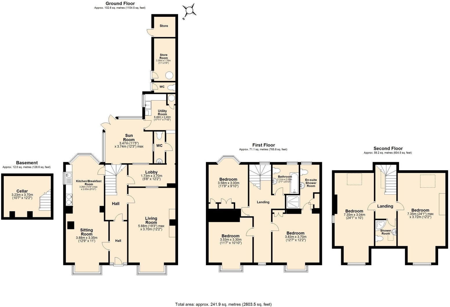 Walford Road, Ross-on-wye, HR9 floorplan