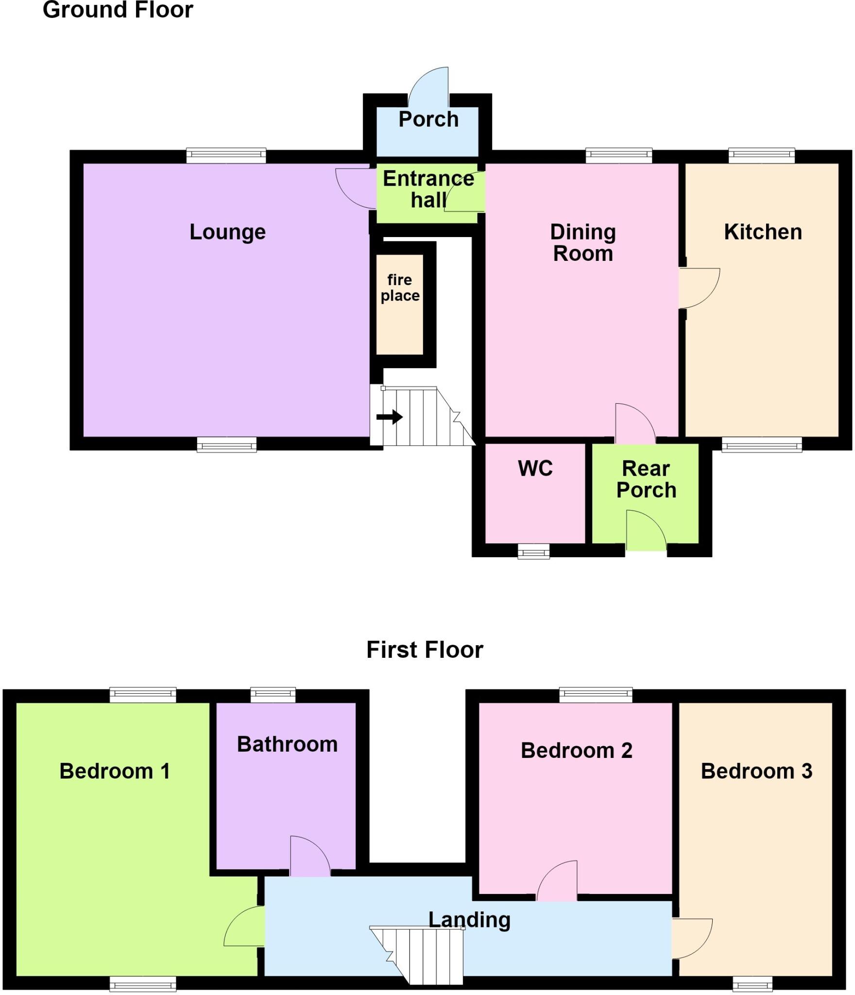 The Firs, Kings Street, Hunworth, NR24 2EJ floorplan