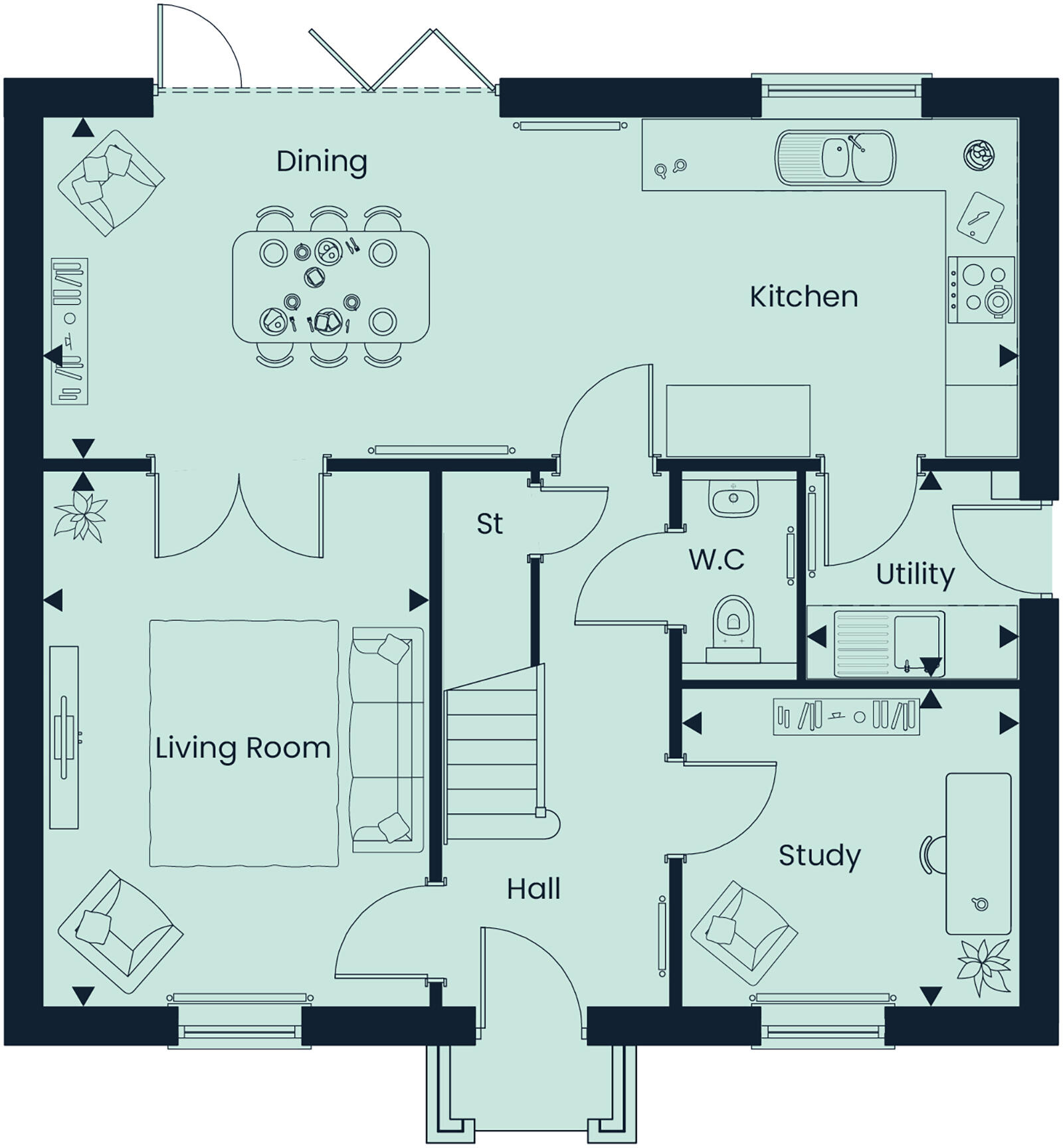 Poets Garden,
Nether Stowey,
Somerset,
TA5 1DN floorplan