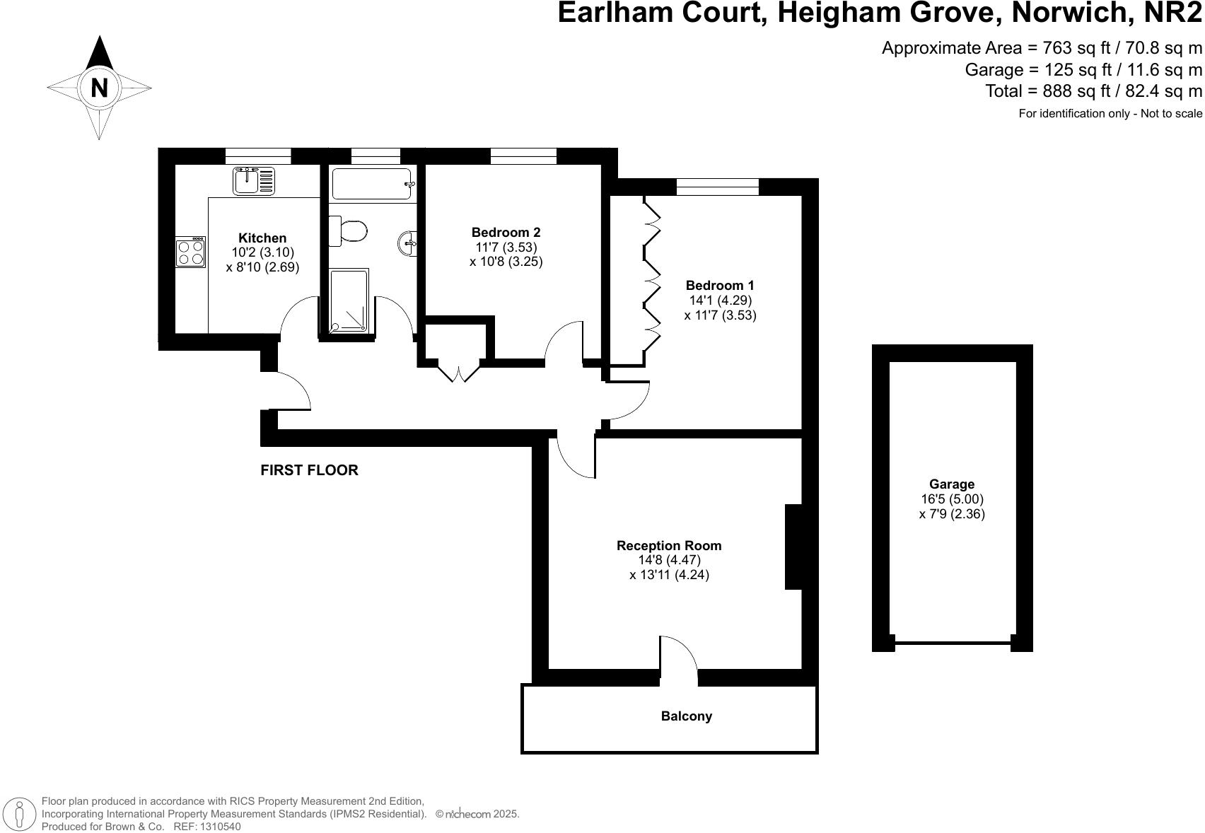 Heigham Grove, Norwich floorplan