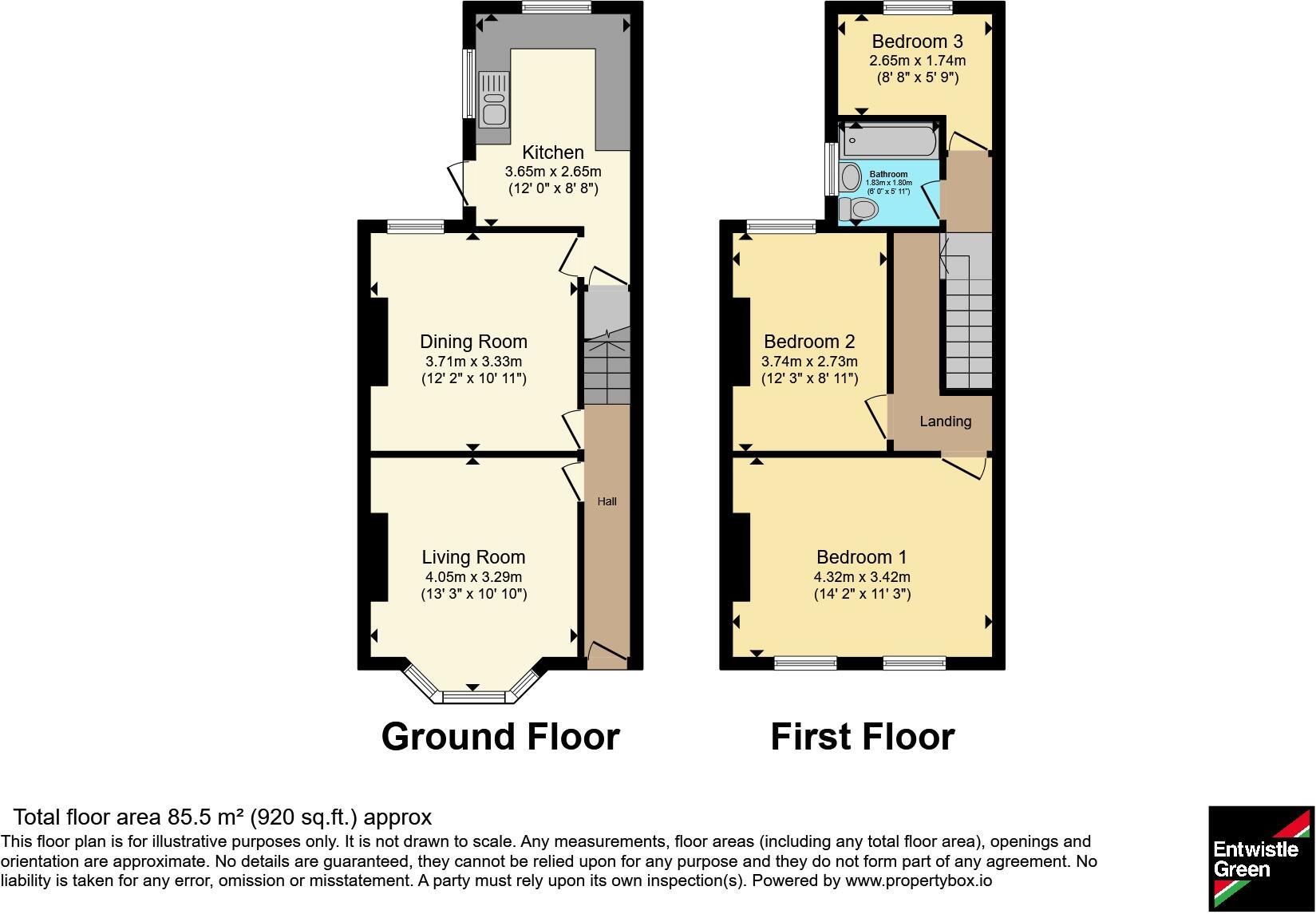 Hannan Road, Liverpool, Merseyside, L6 floorplan