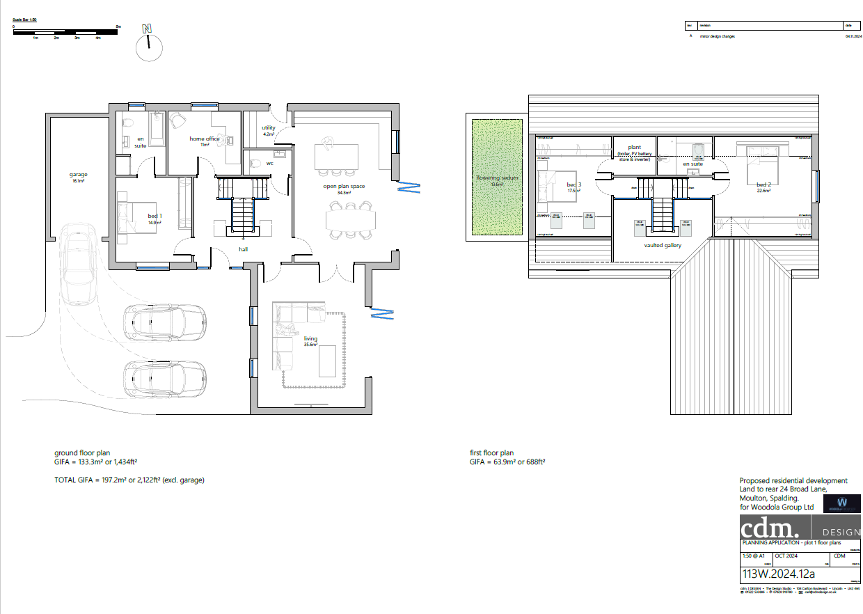 NEW BUILDS Broad Lane, Moulton, PE12 6PN floorplan