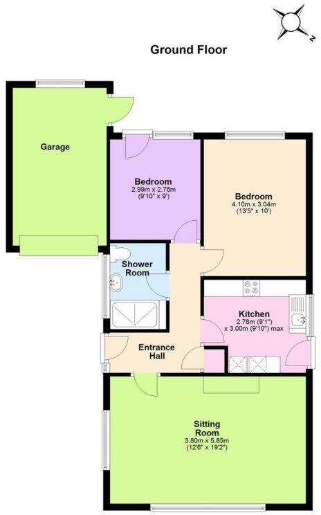 Rose Gardens, Herne Bay, CT6 6NJ floorplan