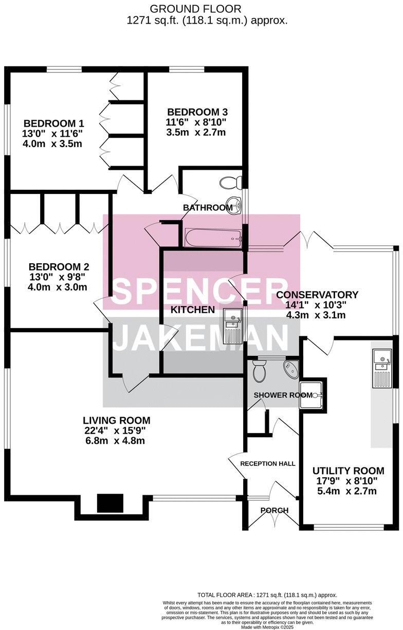 Raylaw Avenue, Welshpool floorplan