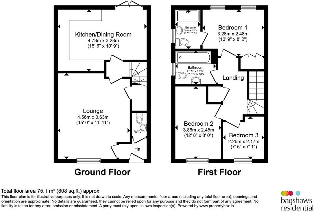 Sorrel Close, Uttoxeter floorplan