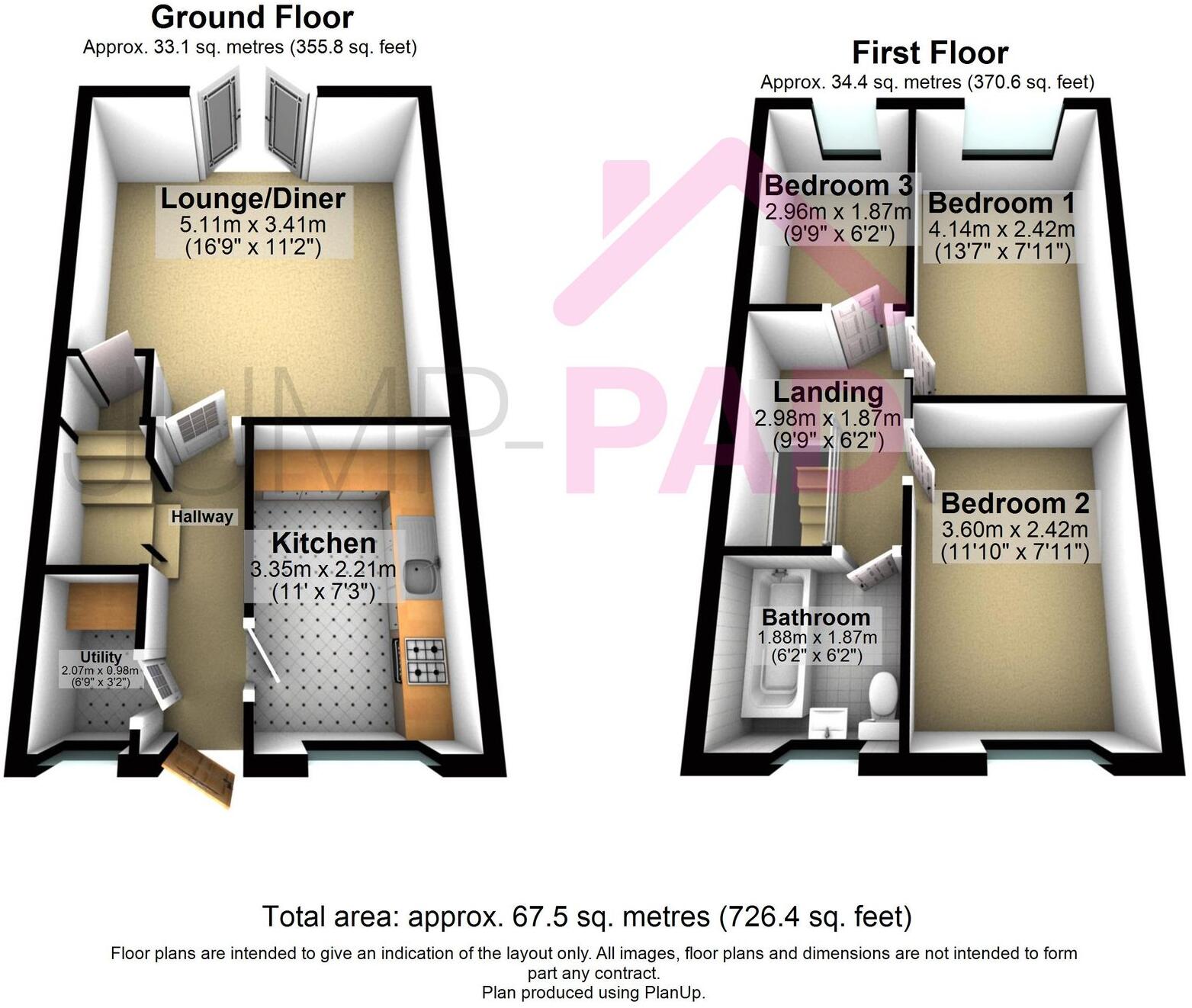 Wilkinson Park Drive, Leigh, WN7 floorplan