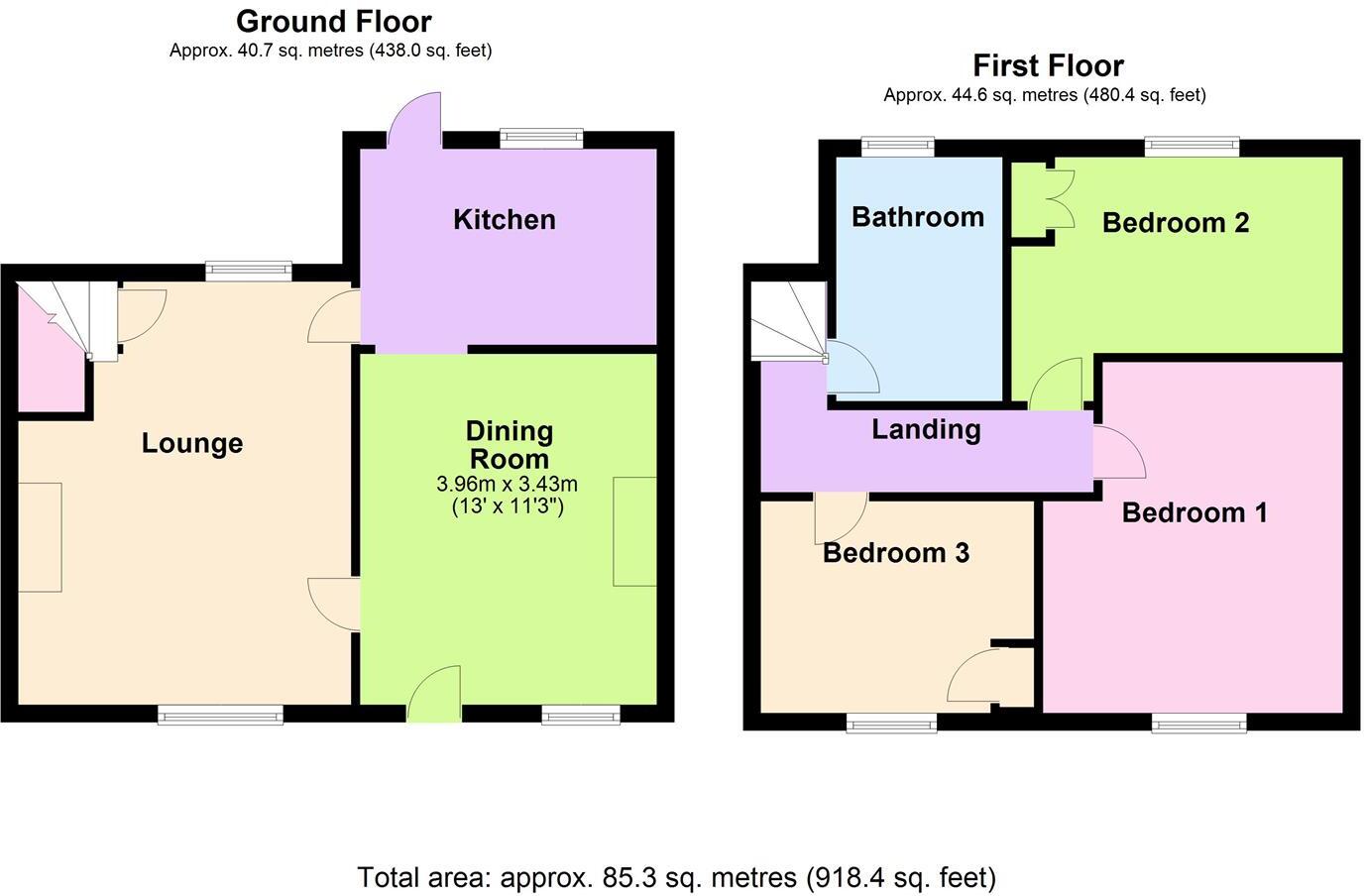 Main Street, Dunton Bassett, Lutterworth floorplan