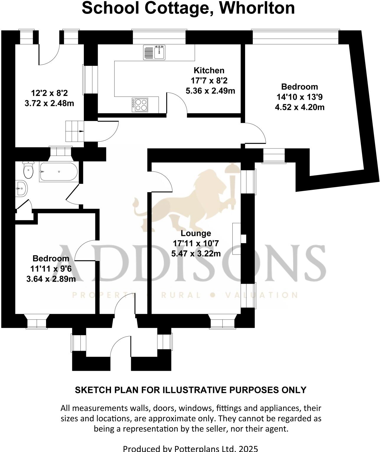 , Whorlton, Whorlton, County Durham, DL12 floorplan