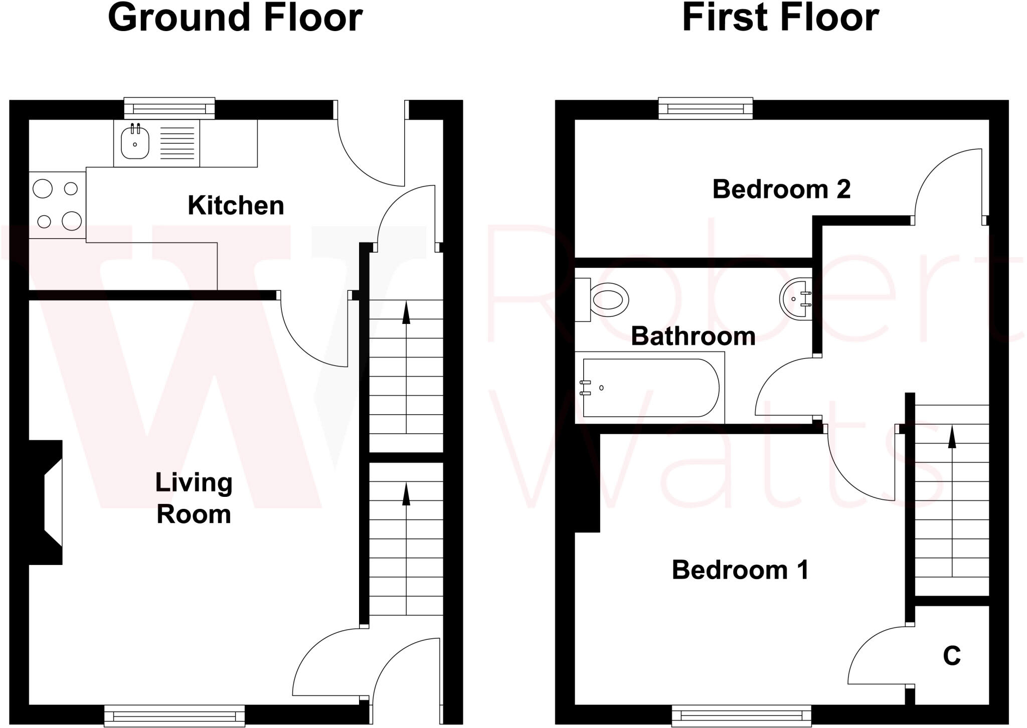 Rawson Square, Idle, Bradford, BD10 floorplan