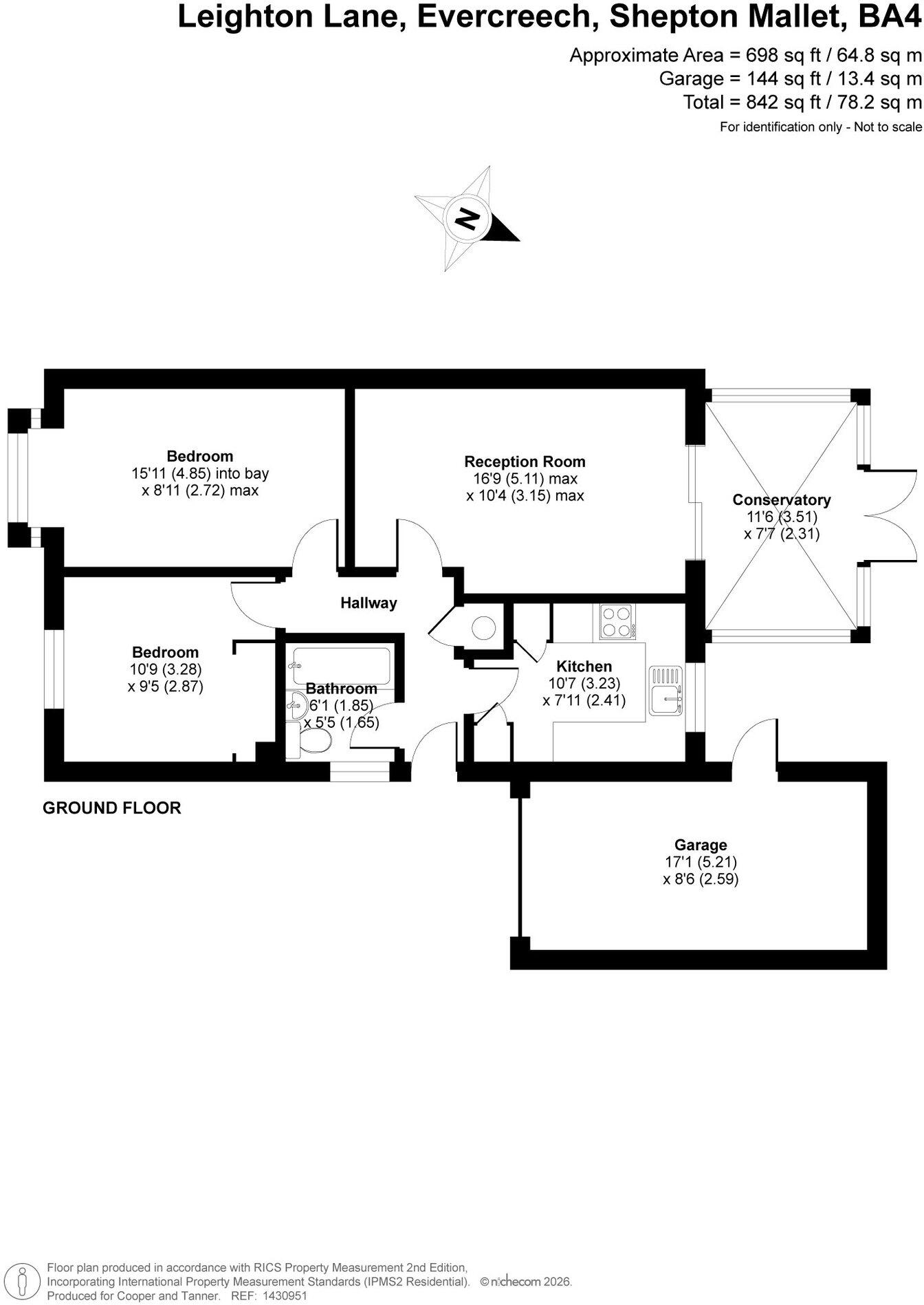 Leighton Lane, Evercreech, BA4 floorplan