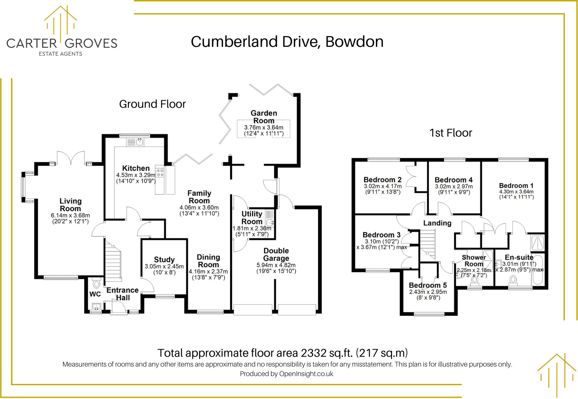 Cumberland Drive, Bowdon, Altrincham, Greater Manchester, WA14 floorplan