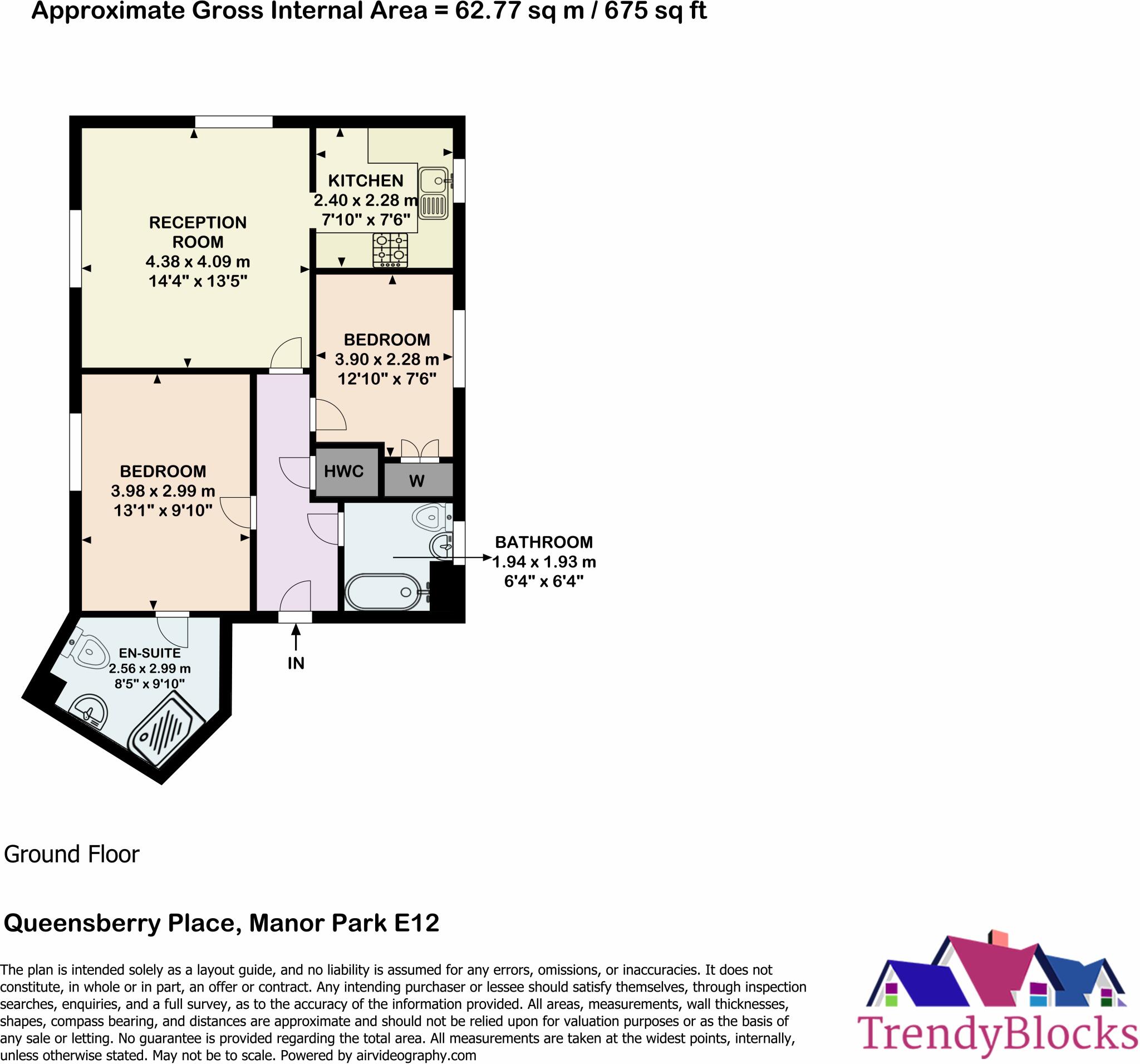 Queensberry Place, London, E12 floorplan
