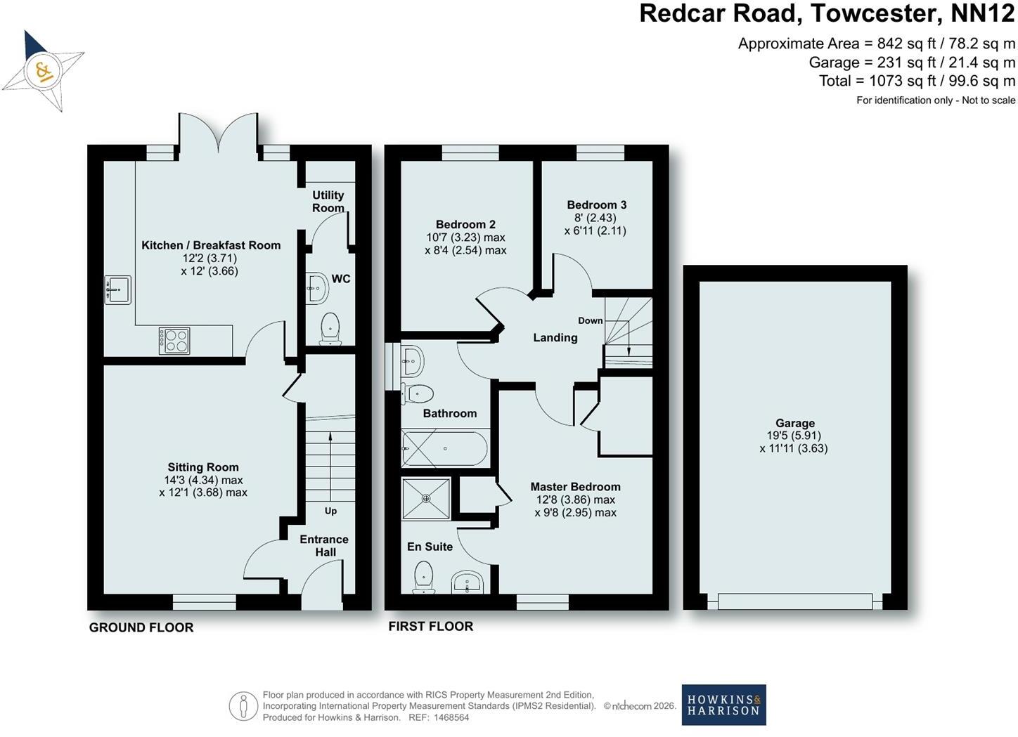 Redcar Road, Towcester, NN12 floorplan