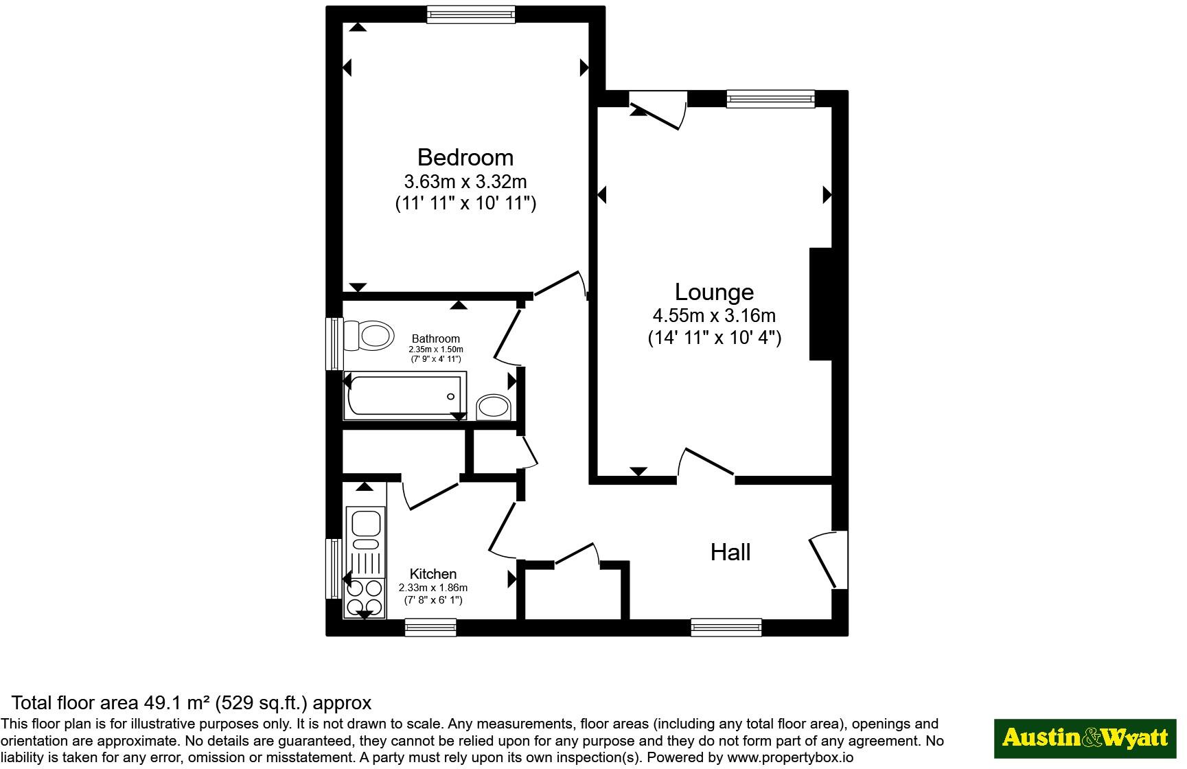Turbary Park Avenue, Bournemouth, Dorset, BH11 floorplan