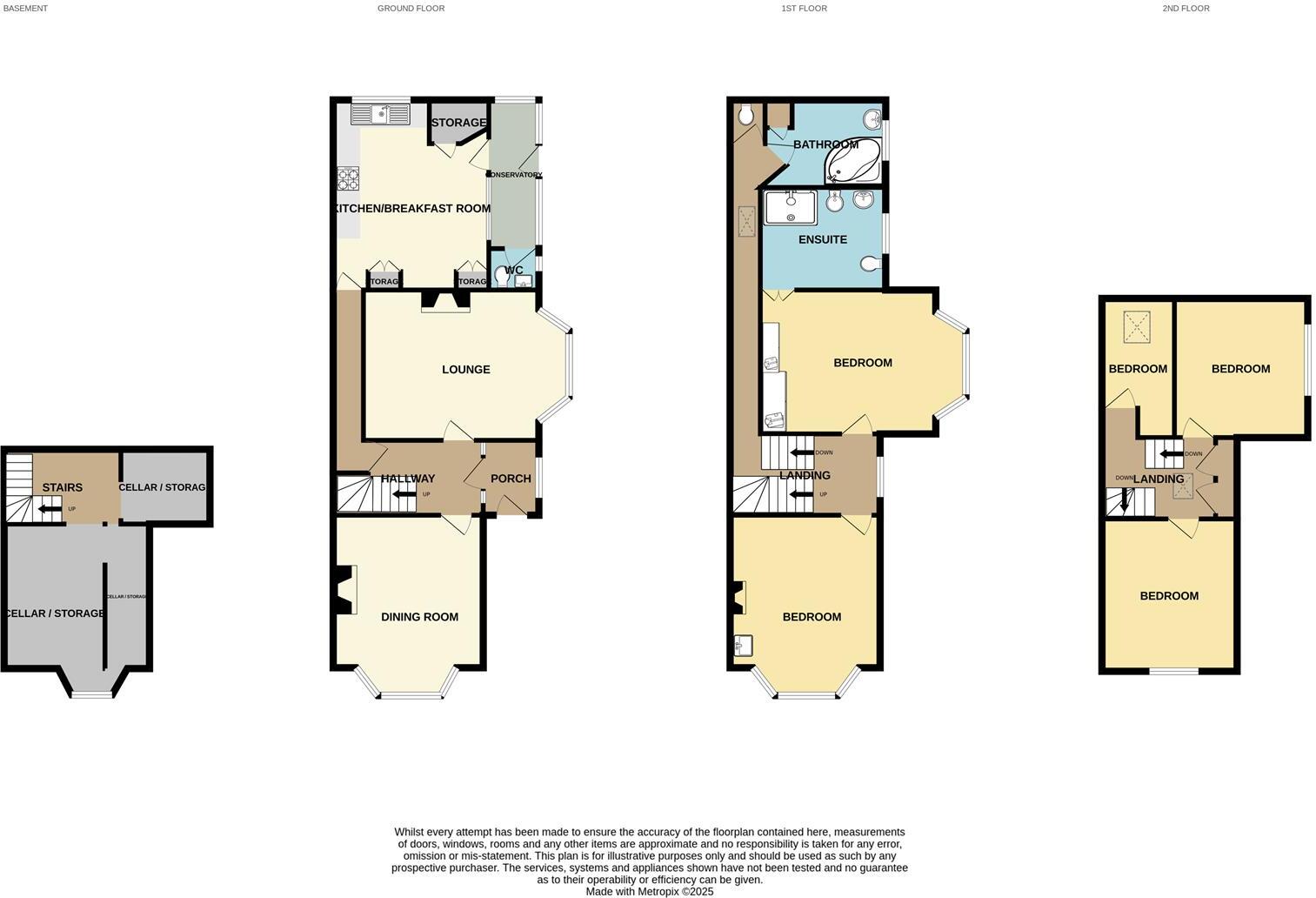 Wye Grove, Buxton floorplan
