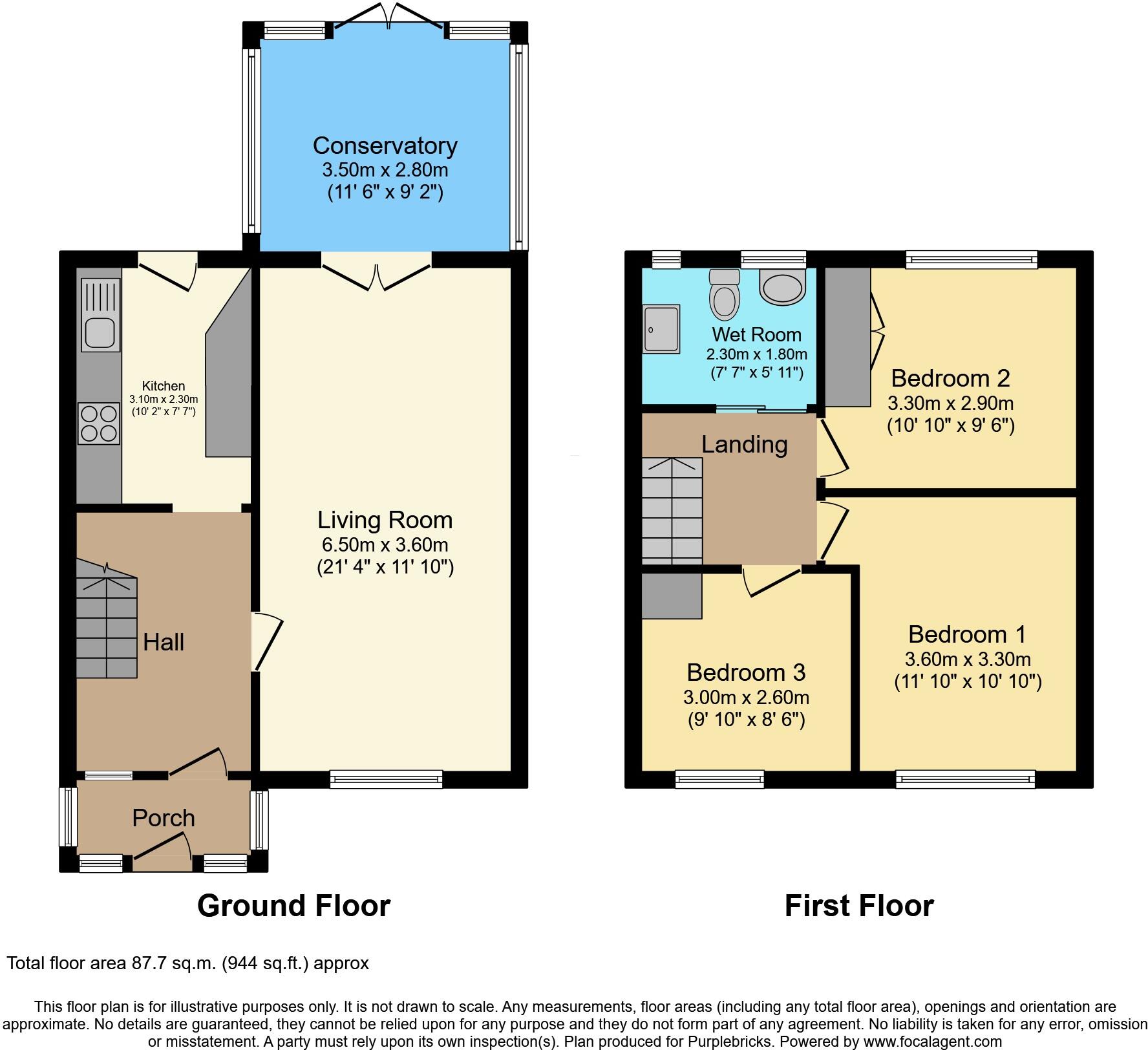 Cheviot Avenue, St. Helens, WA9 floorplan