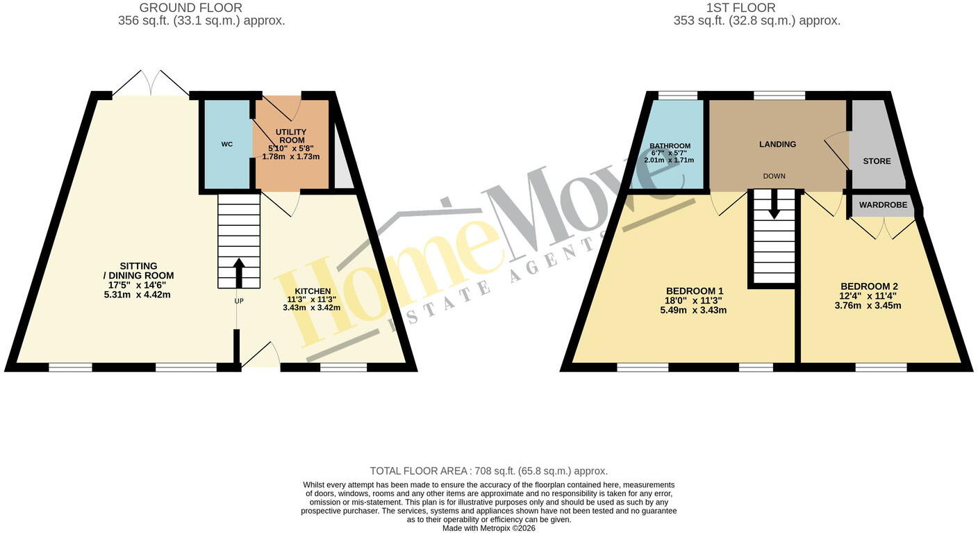 Boonton Meadows way, Queniborough, Leicestershire, Leicestershire, LE7 3ED floorplan