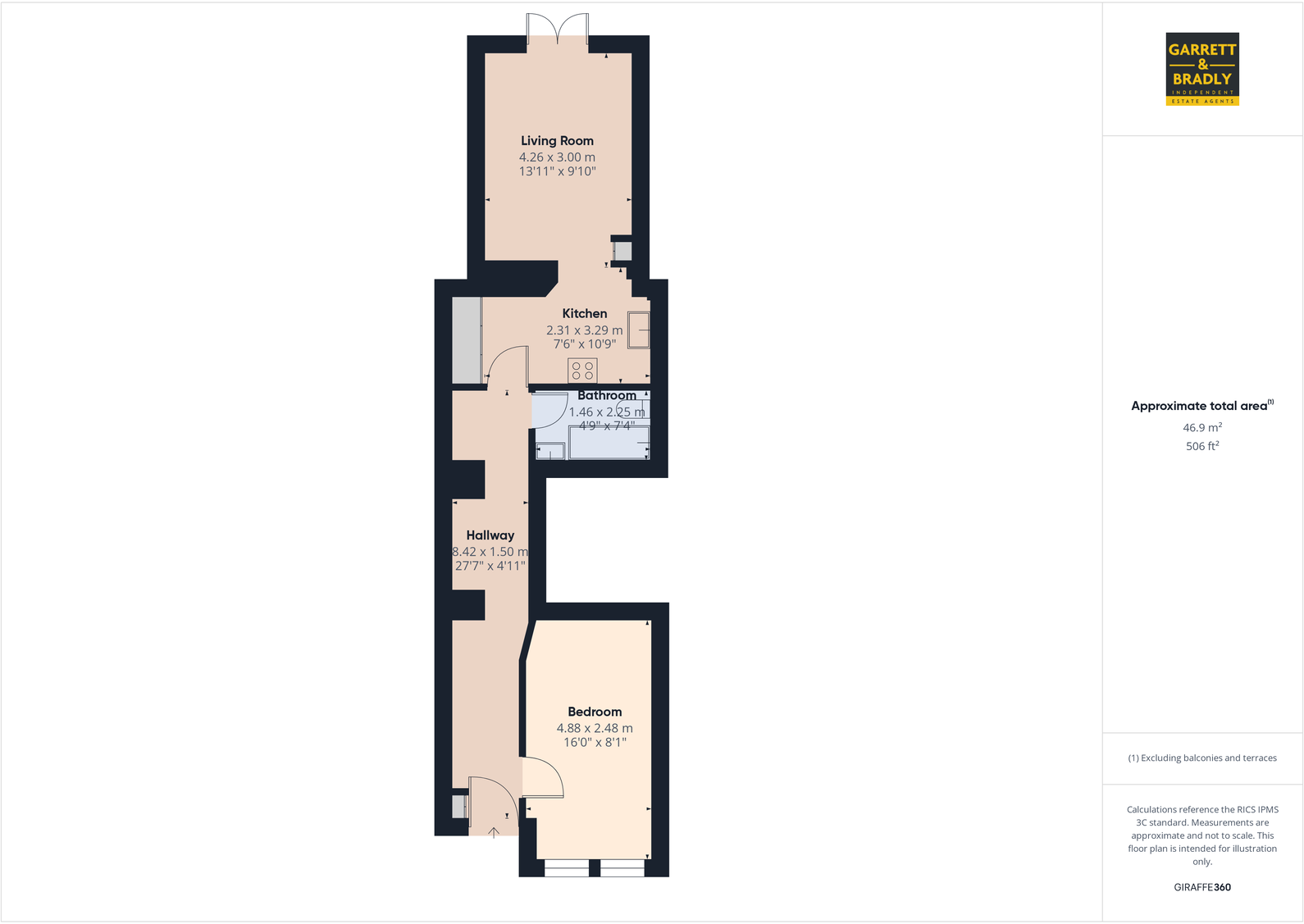 Kingsdown Parade, Bristol, BS6 floorplan