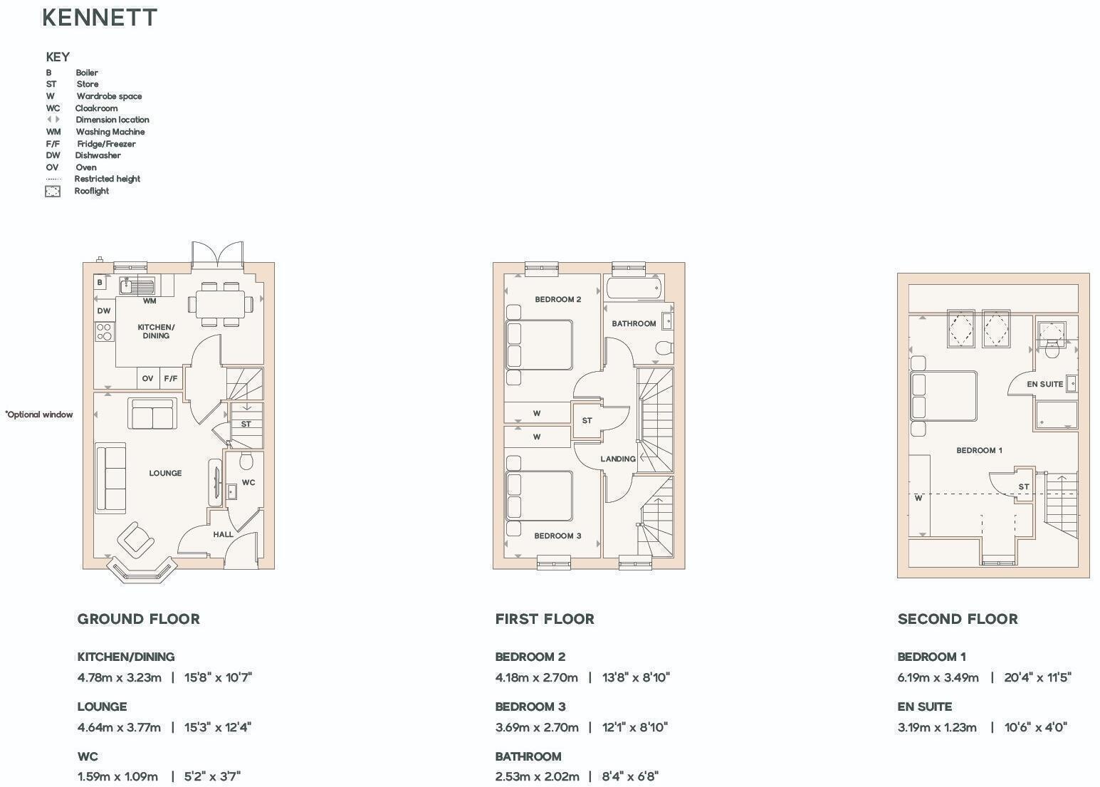 Oxlip Boulevard, Ipswich, Suffolk floorplan