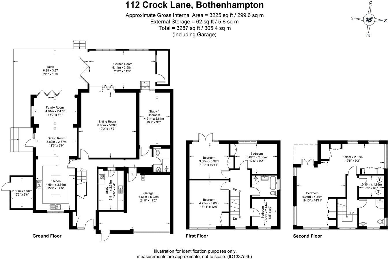 Crock Lane, Bridport, Dorset, DT6 floorplan