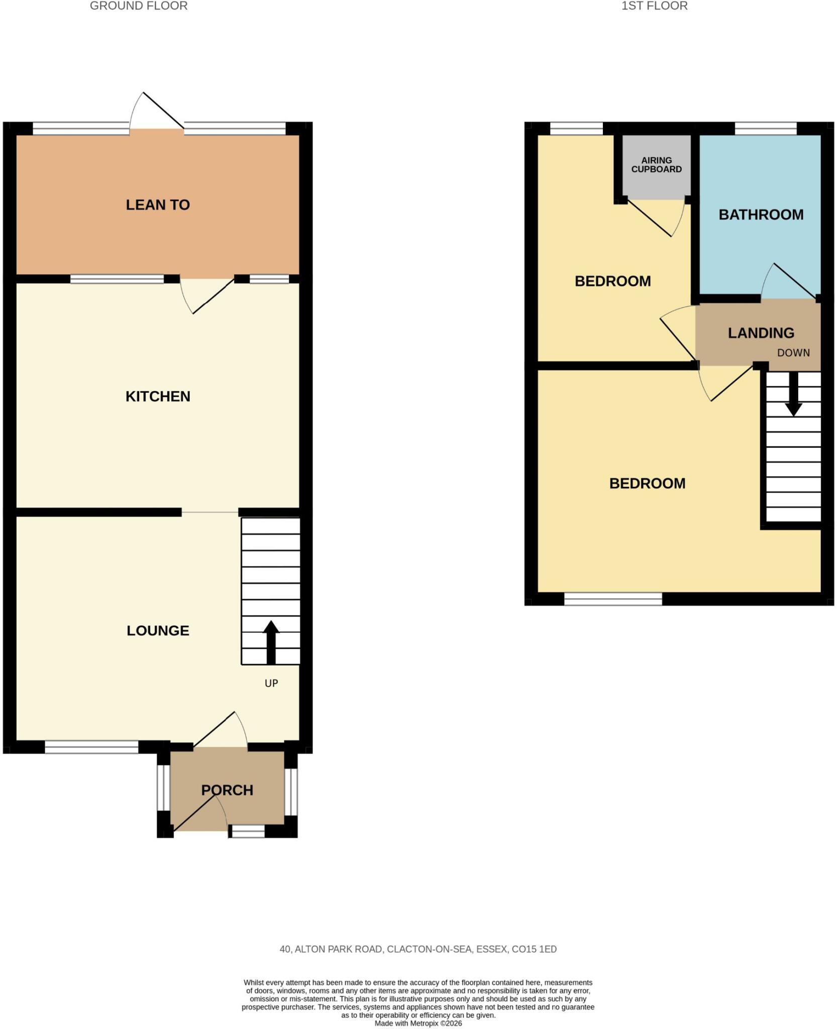 Alton Park Road, Clacton-on-Sea floorplan