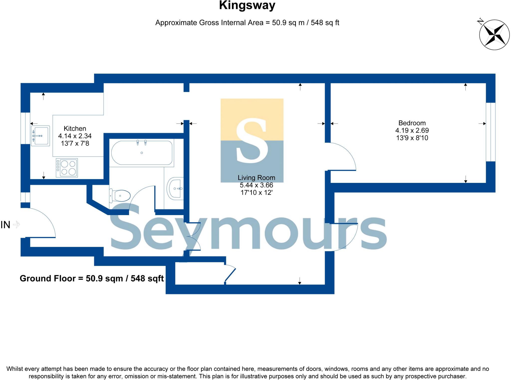 Kingsway, Blackwater floorplan