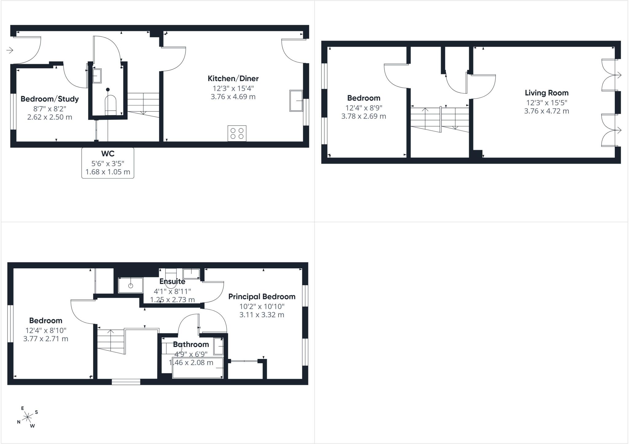 Wagtail Drive, Bury St. Edmunds, Suffolk floorplan