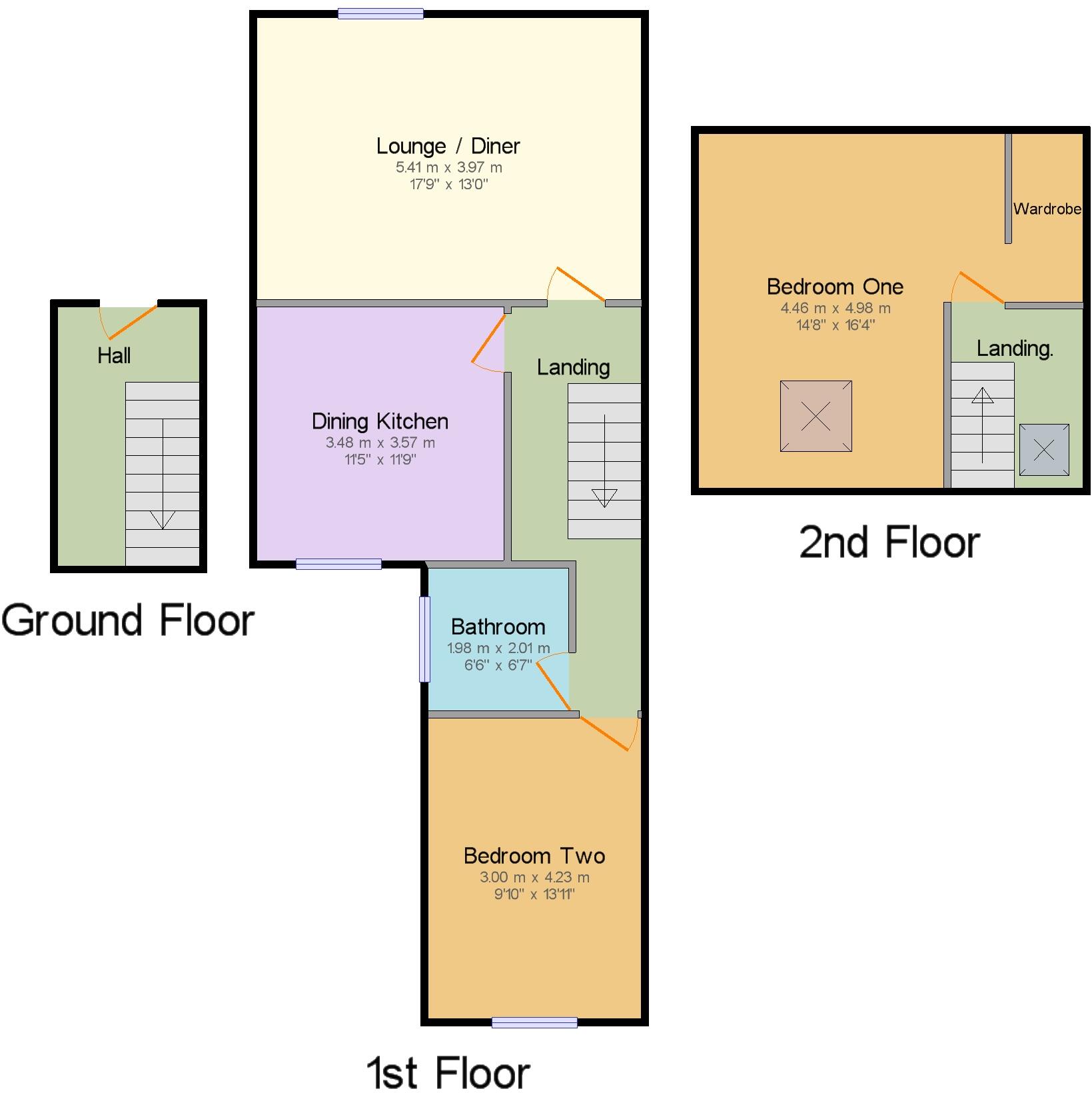Cliff Street, Preston, Lancashire, PR1 floorplan