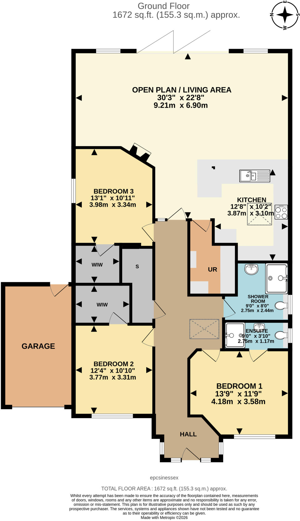 Goodwood Avenue, Hornchurch, RM12 floorplan