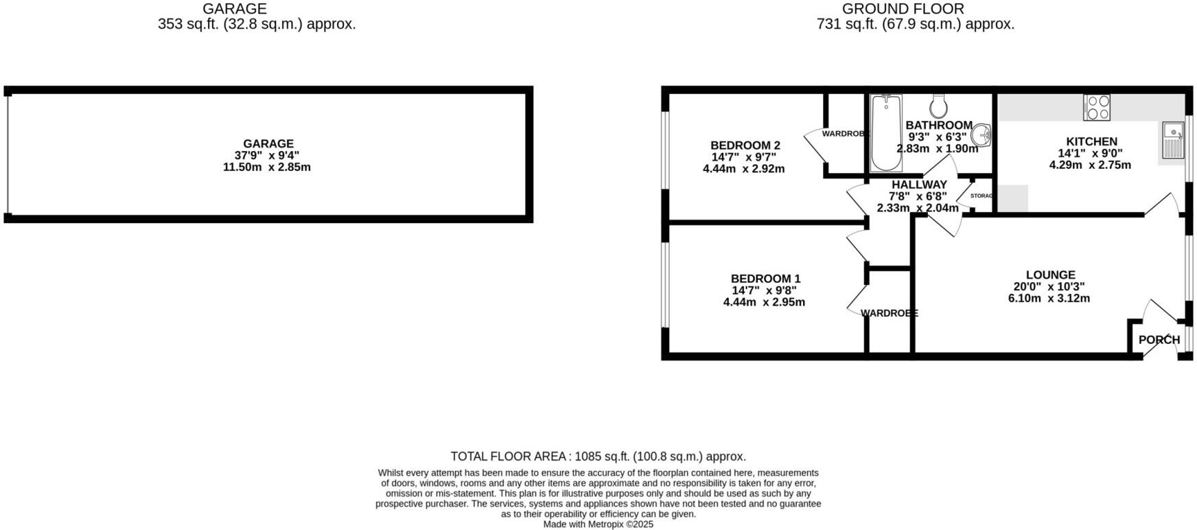 3 Carlton Grove, Ramsey, IM8 2JA floorplan
