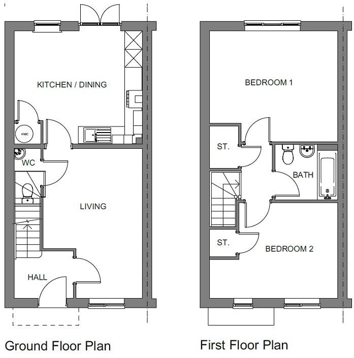 "Kirk" Style Bamford Park, Upper Lighthorne, Leamington Spa, CV33 floorplan