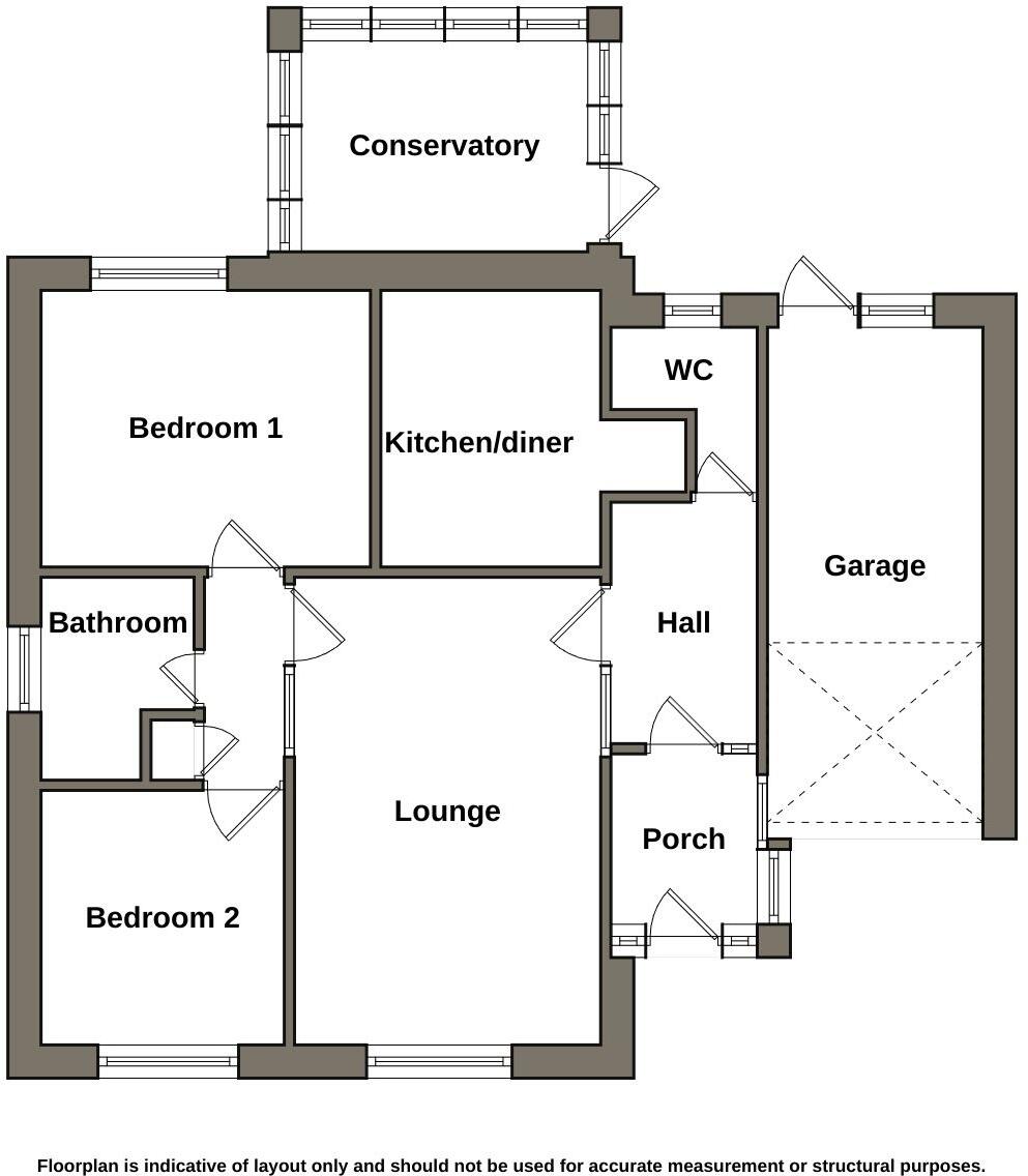 Buckingham Drive, Chapel St. Leonards, Skegness, PE24 5UW floorplan