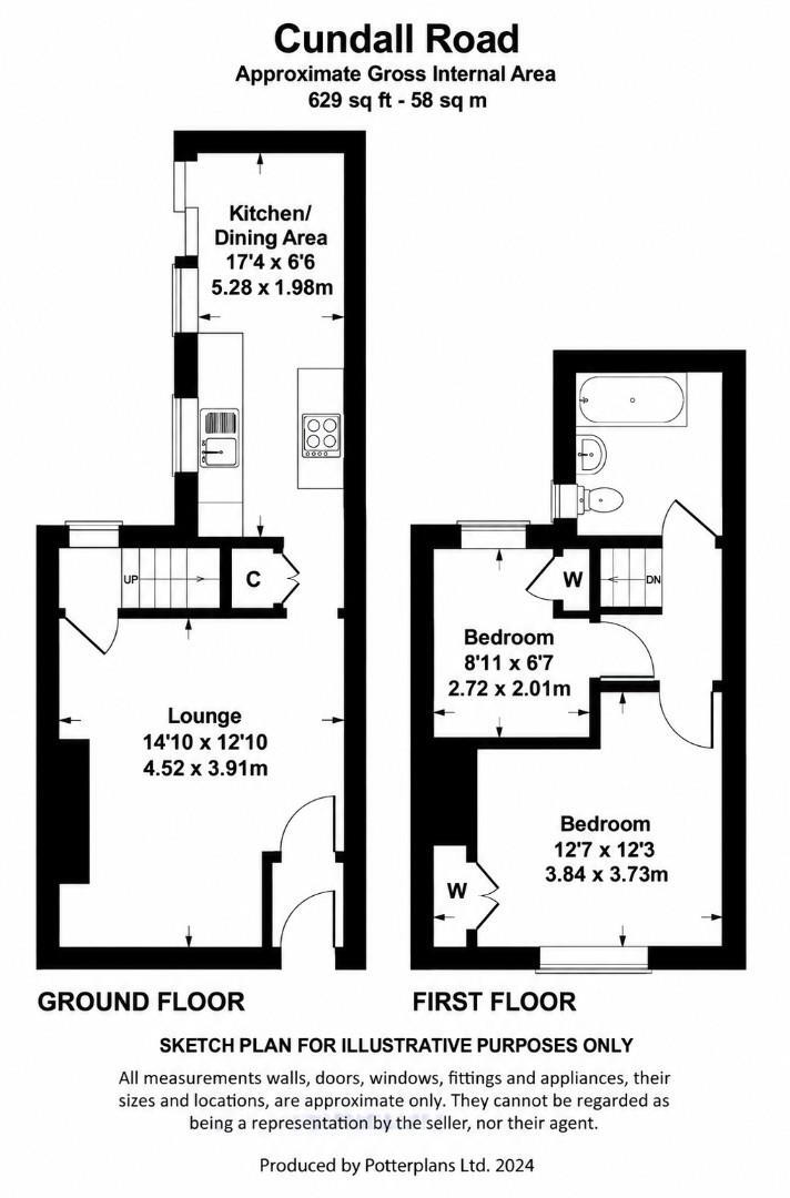Cundall Road, Hartlepool floorplan