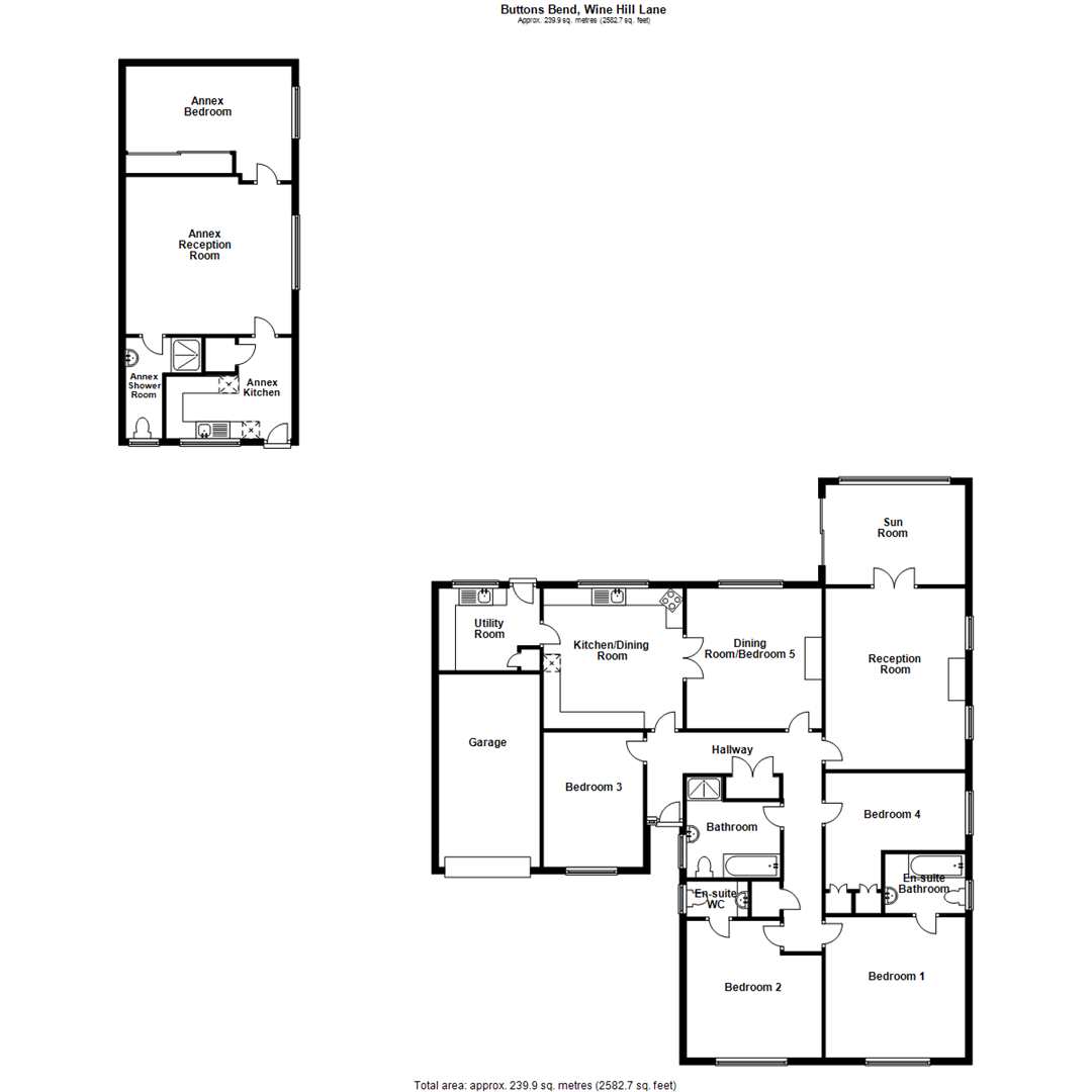 Wine Hill Lane, Saltfleet, Louth floorplan