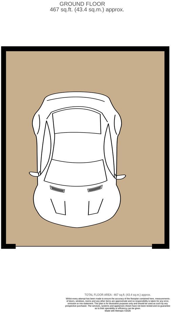 Mendip Road, Worthing floorplan