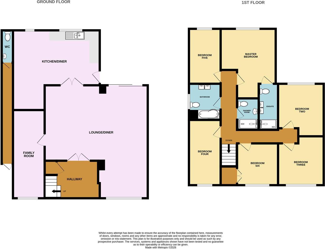 Castle Road, Walsall Wood floorplan