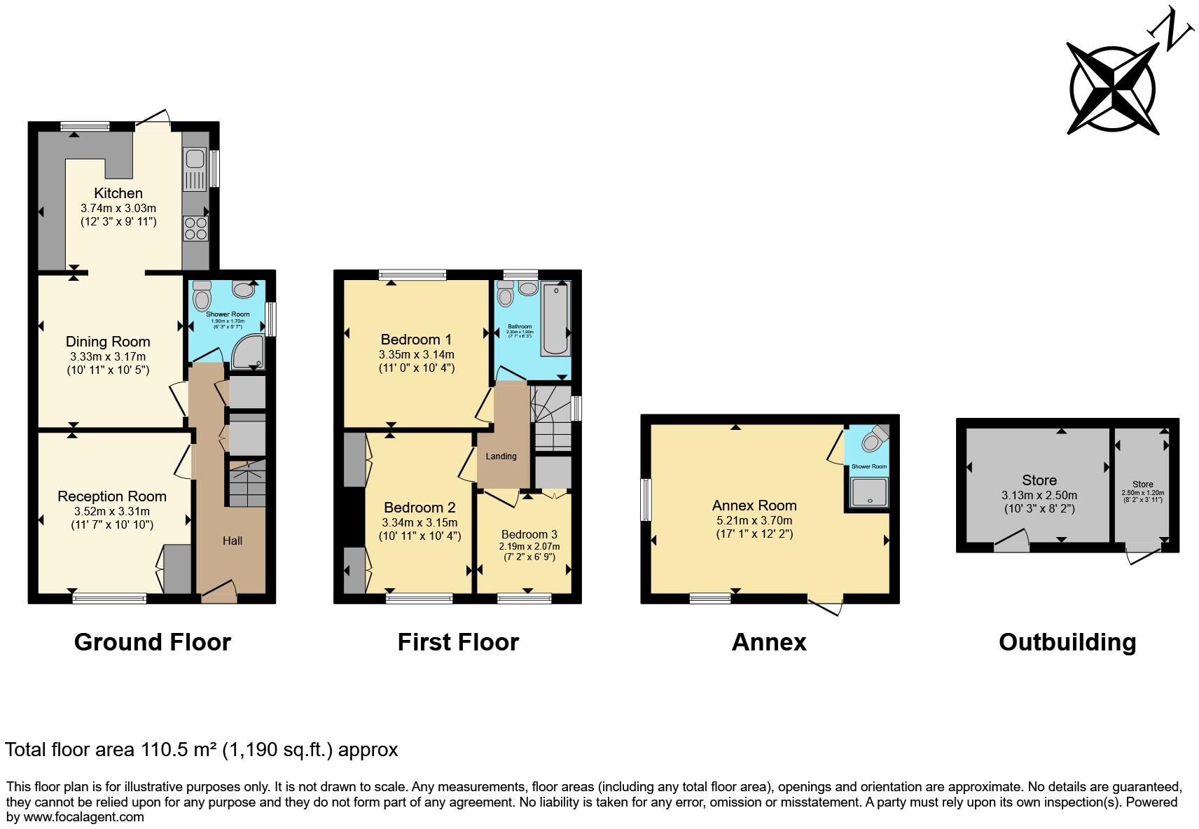 Hughenden Gardens, Northolt, UB5 floorplan