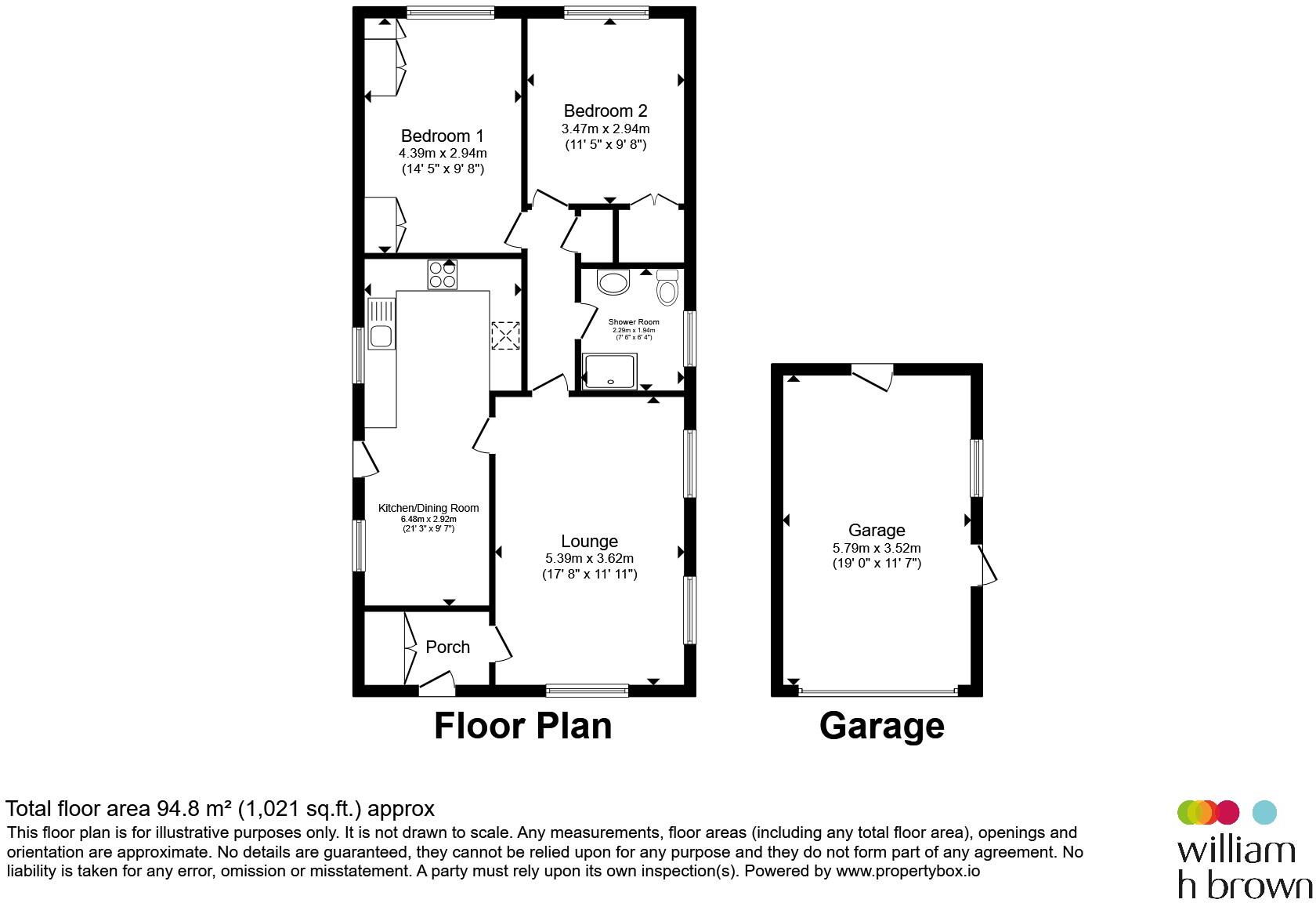 Wisteria Way, Scunthorpe floorplan