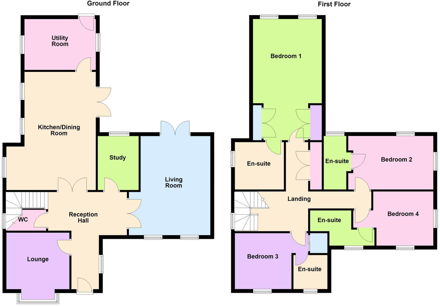 Ripon Court, Corby, Northamptonshire, NN18 8TX floorplan