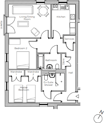 Ellerslie Drive, Malvern, Worcestershire, WR14 floorplan