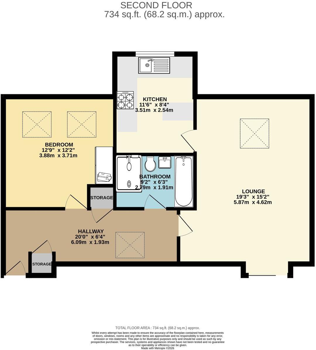 Boleyn Court, Epping New Road, Buckhurst Hill, IG9 floorplan