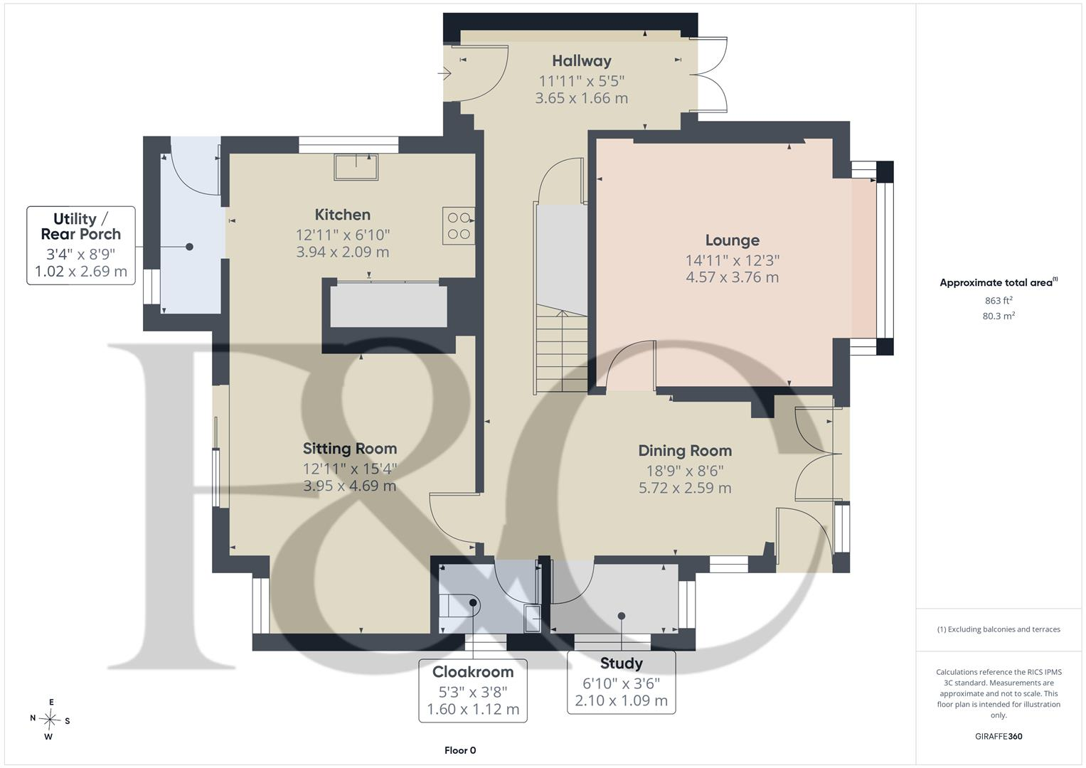Penny Long Lane, Darley Abbey, Derby floorplan