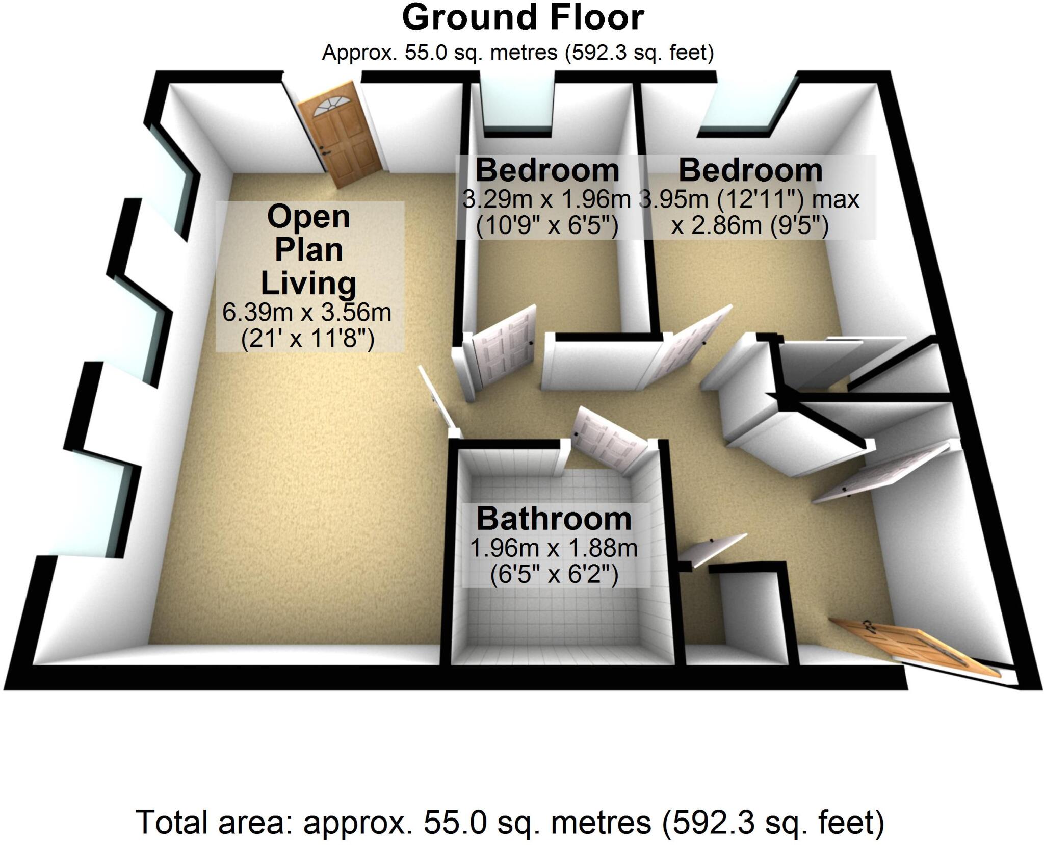 Paperhouse Close, Norden, Rochdale, OL11 floorplan