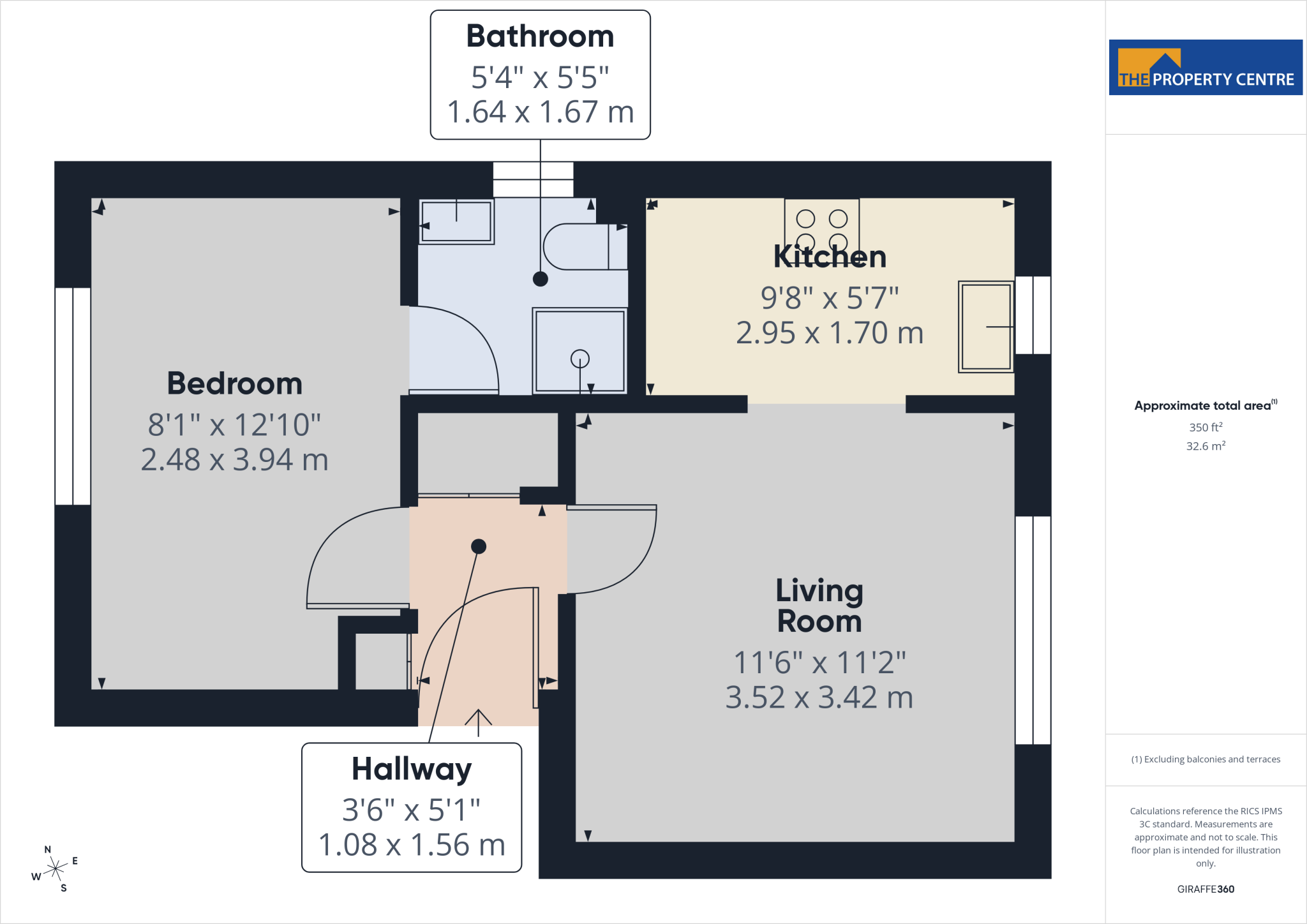Powderham Avenue, Worcester, Worcestershire, WR4 floorplan