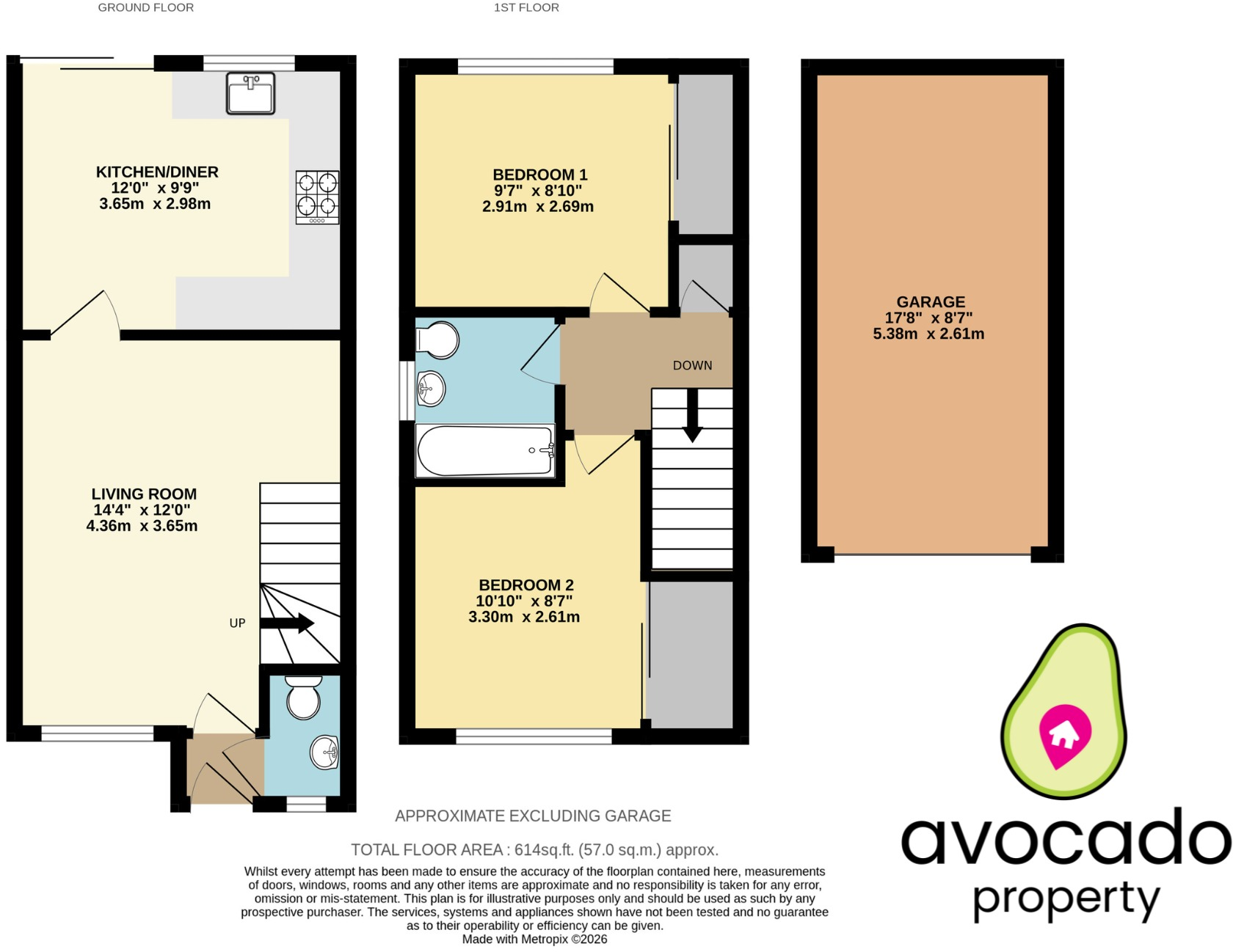 Dunford Place, Binfield, Berkshire, RG42 floorplan