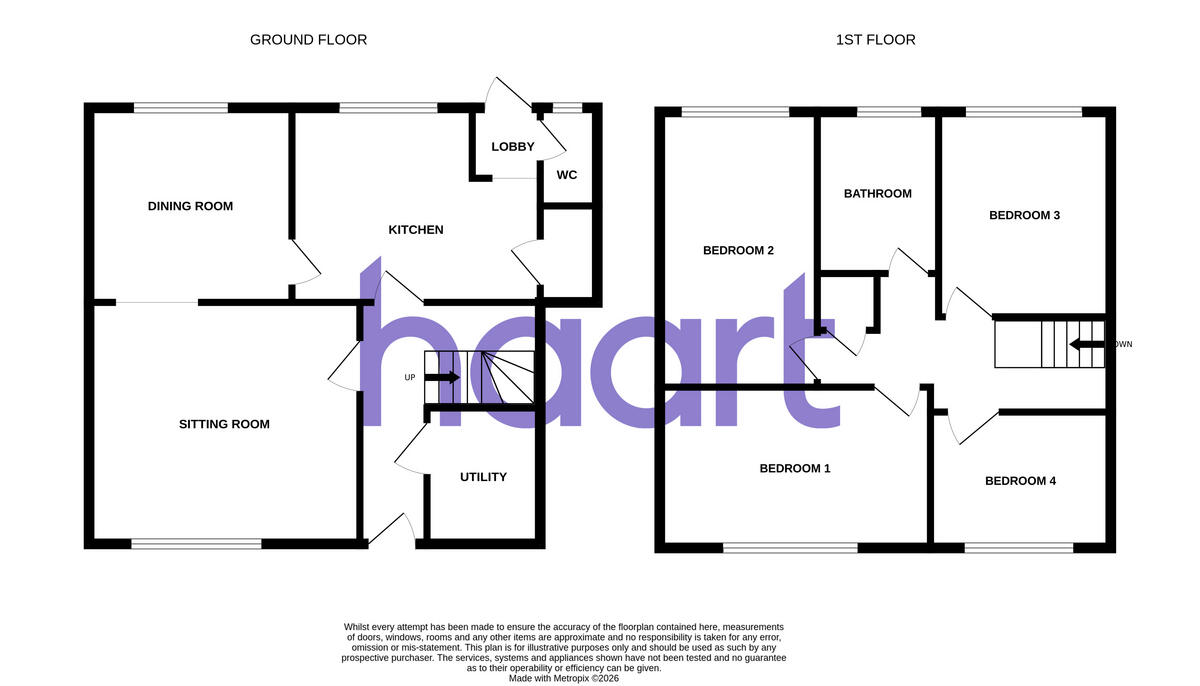 Clipston Walk, Peterborough floorplan